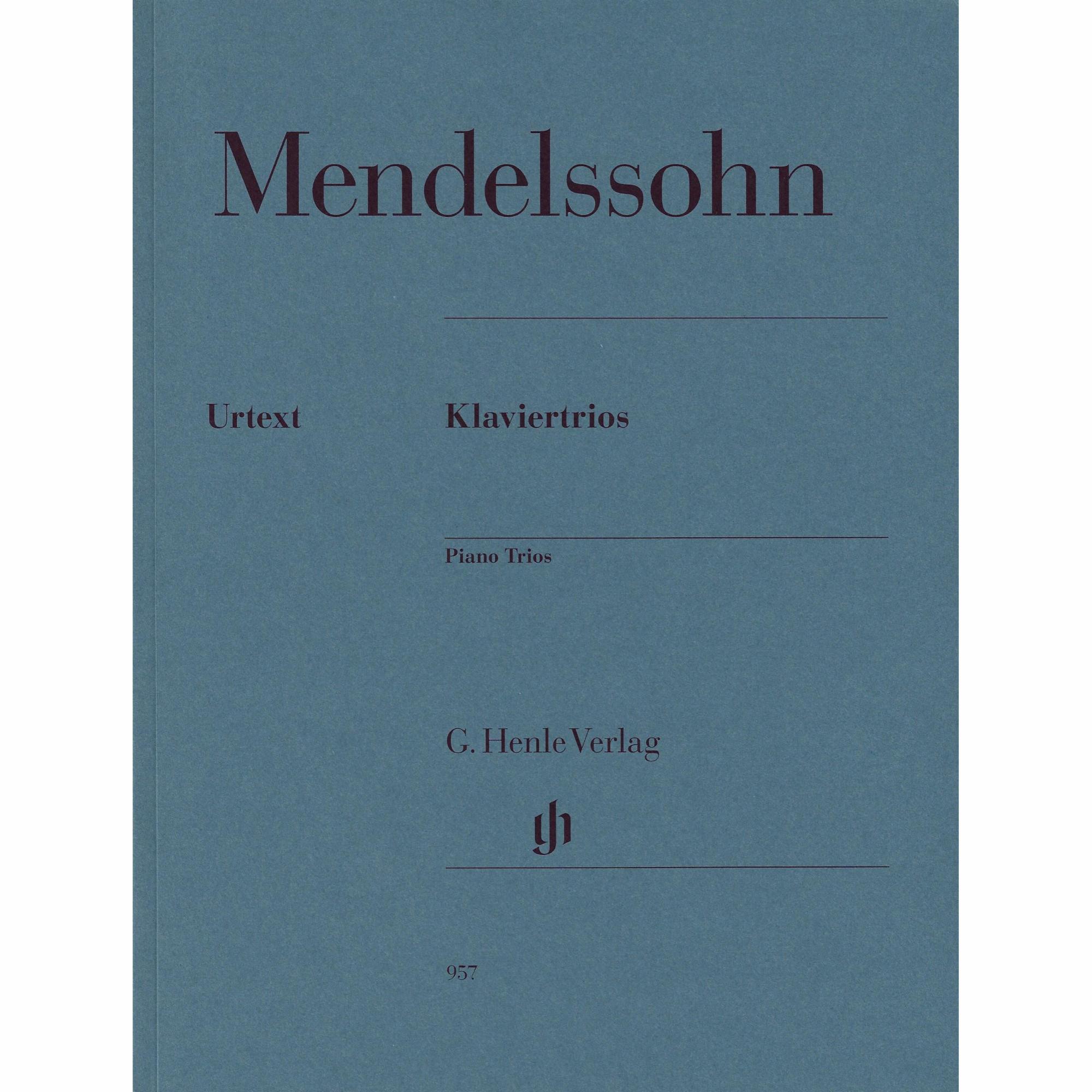 Mendelssohn -- Piano Trios