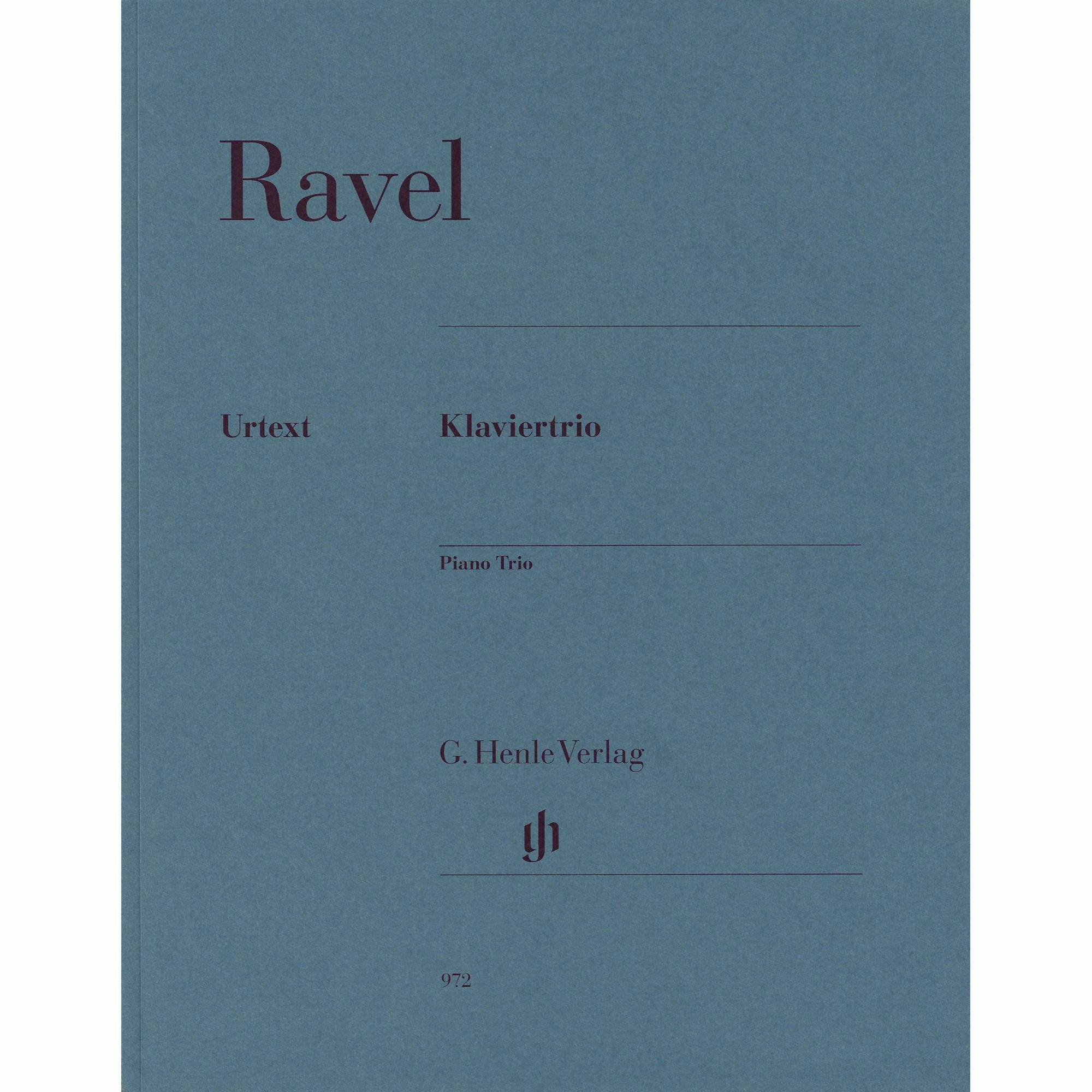 Ravel -- Piano Trio