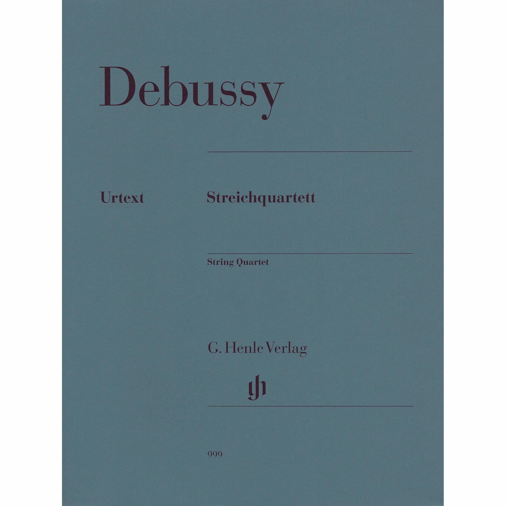 Debussy -- String Quartet