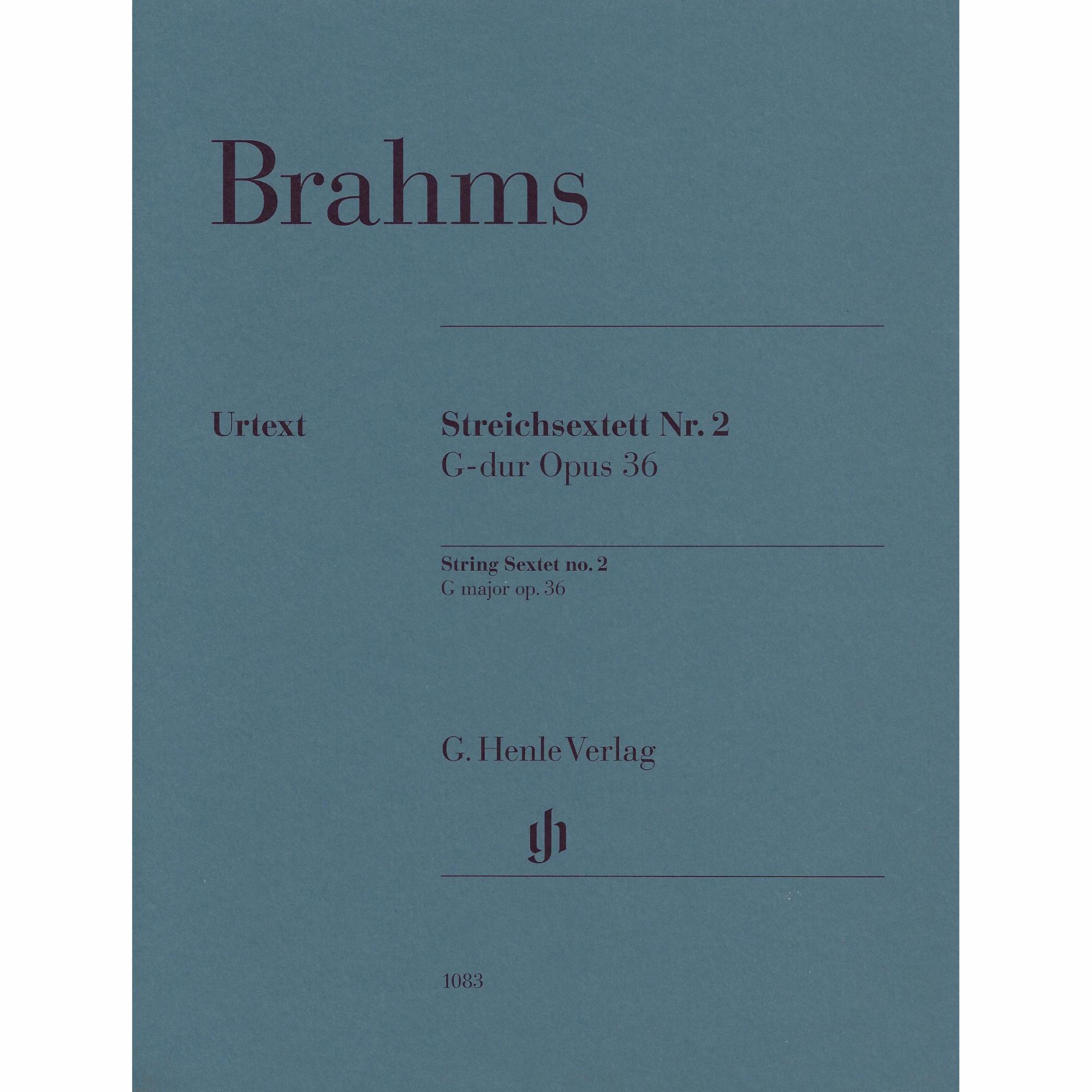 Brahms -- String Sextet No. 2 in G Major, Op. 36
