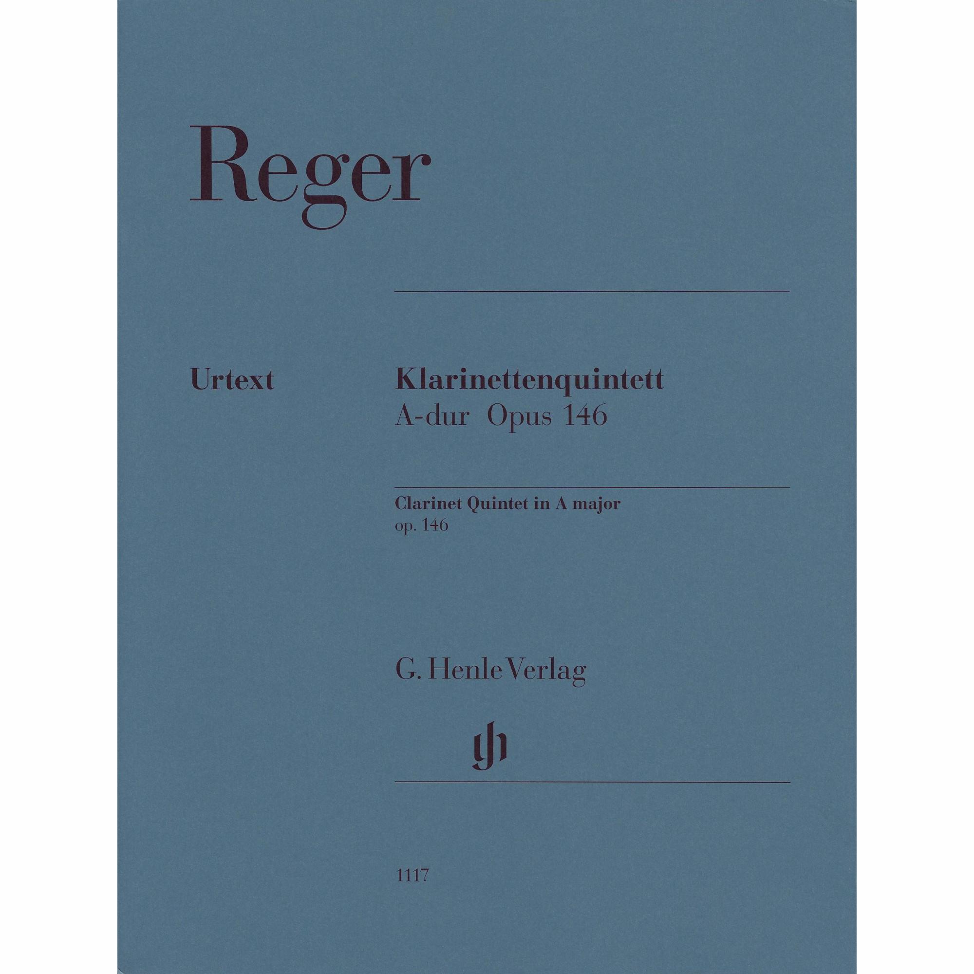 Reger -- Clarinet Quintet in A Major, Op. 146