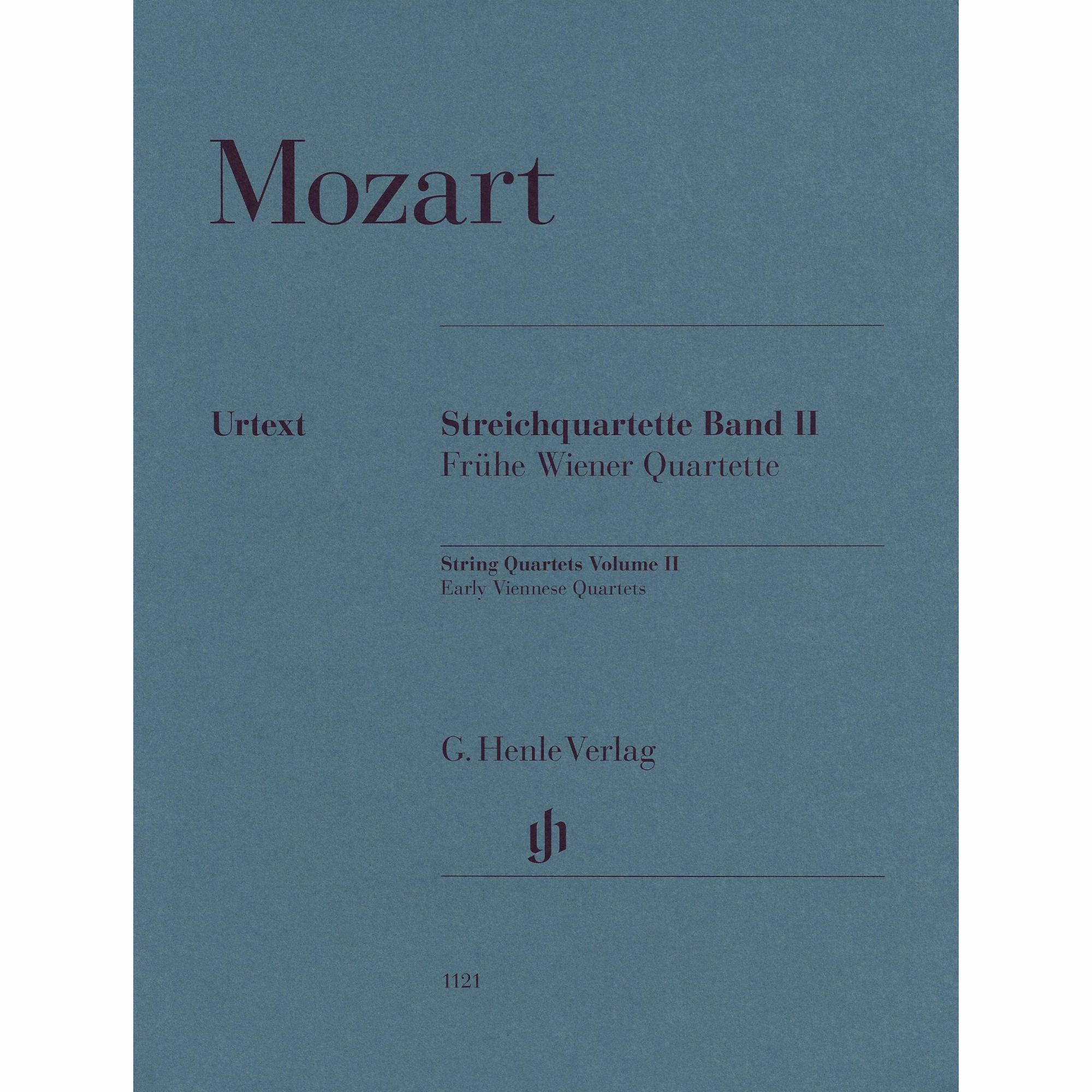 Mozart -- String Quartets, Volume II