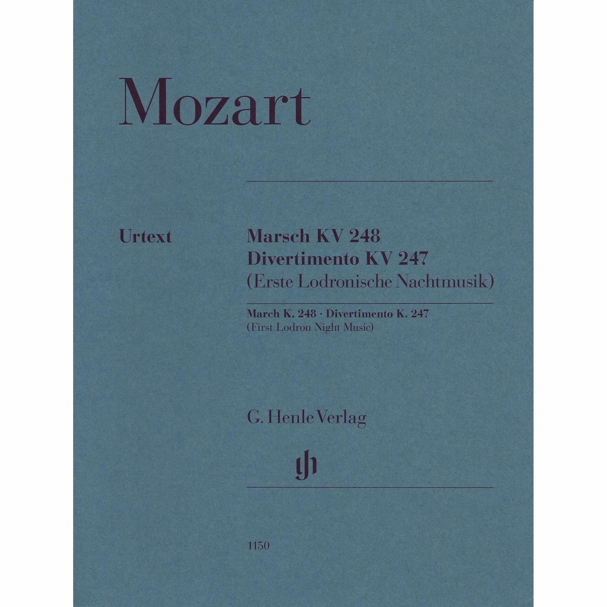Mozart -- First Lodron Night Music, K. 247 & 248 for Mixed Sextet