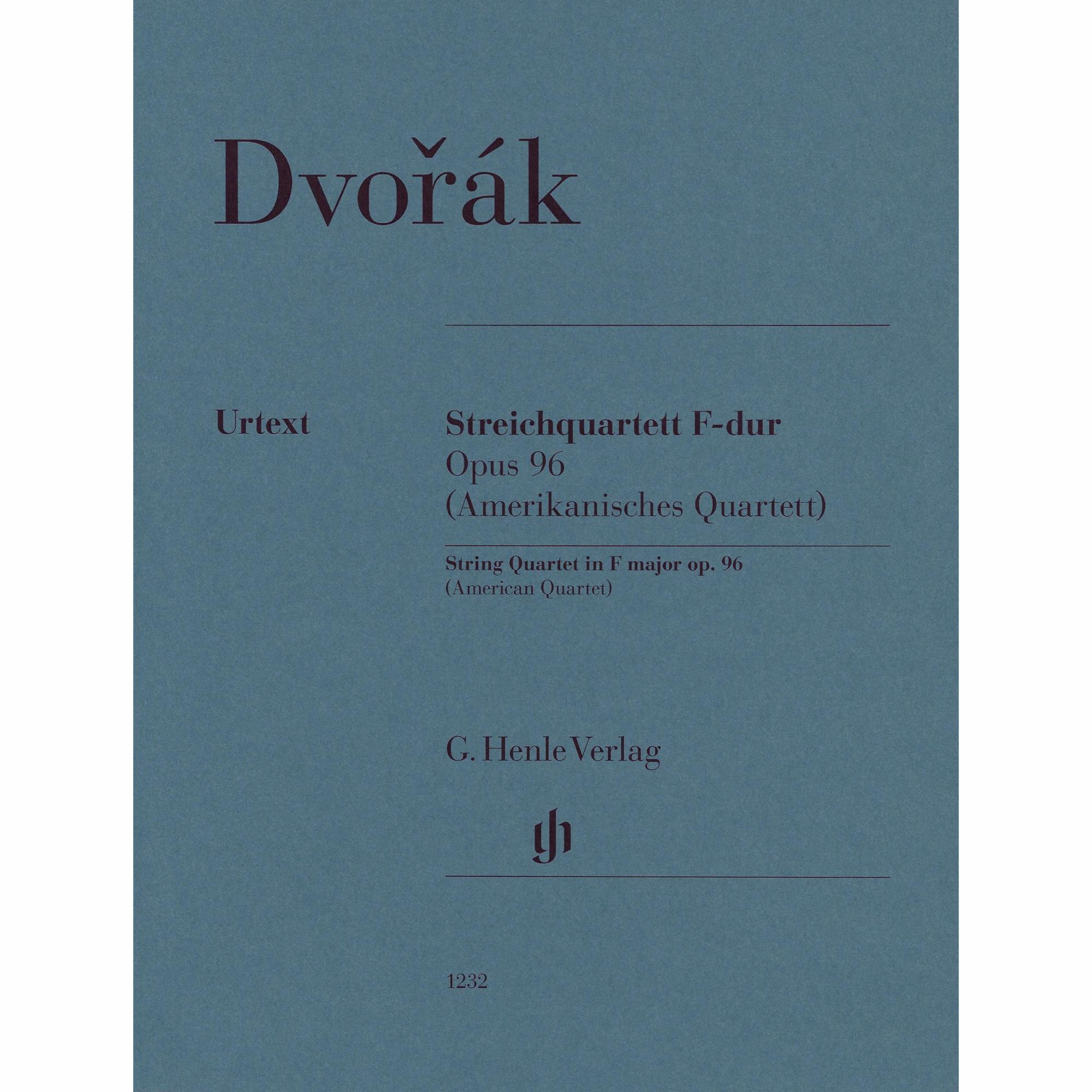Dvorak -- String Quartet in F Major, Op. 96 (American Quartet)