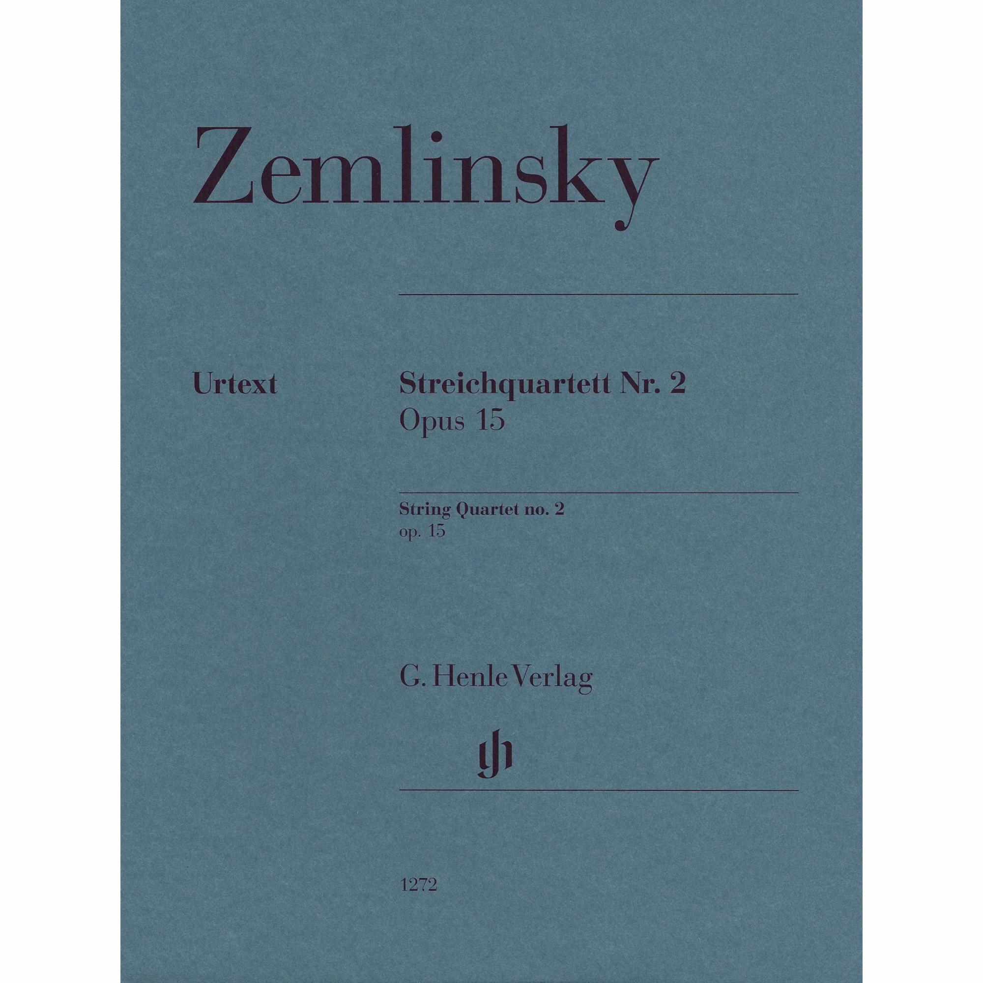 Zemlinsky -- String Quartet No. 2, Op. 15
