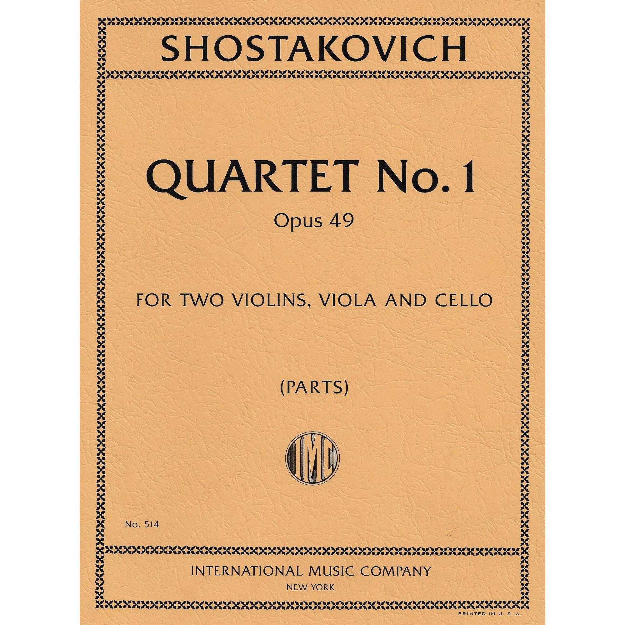 Shostakovich -- String Quartet No. 1, Op. 49