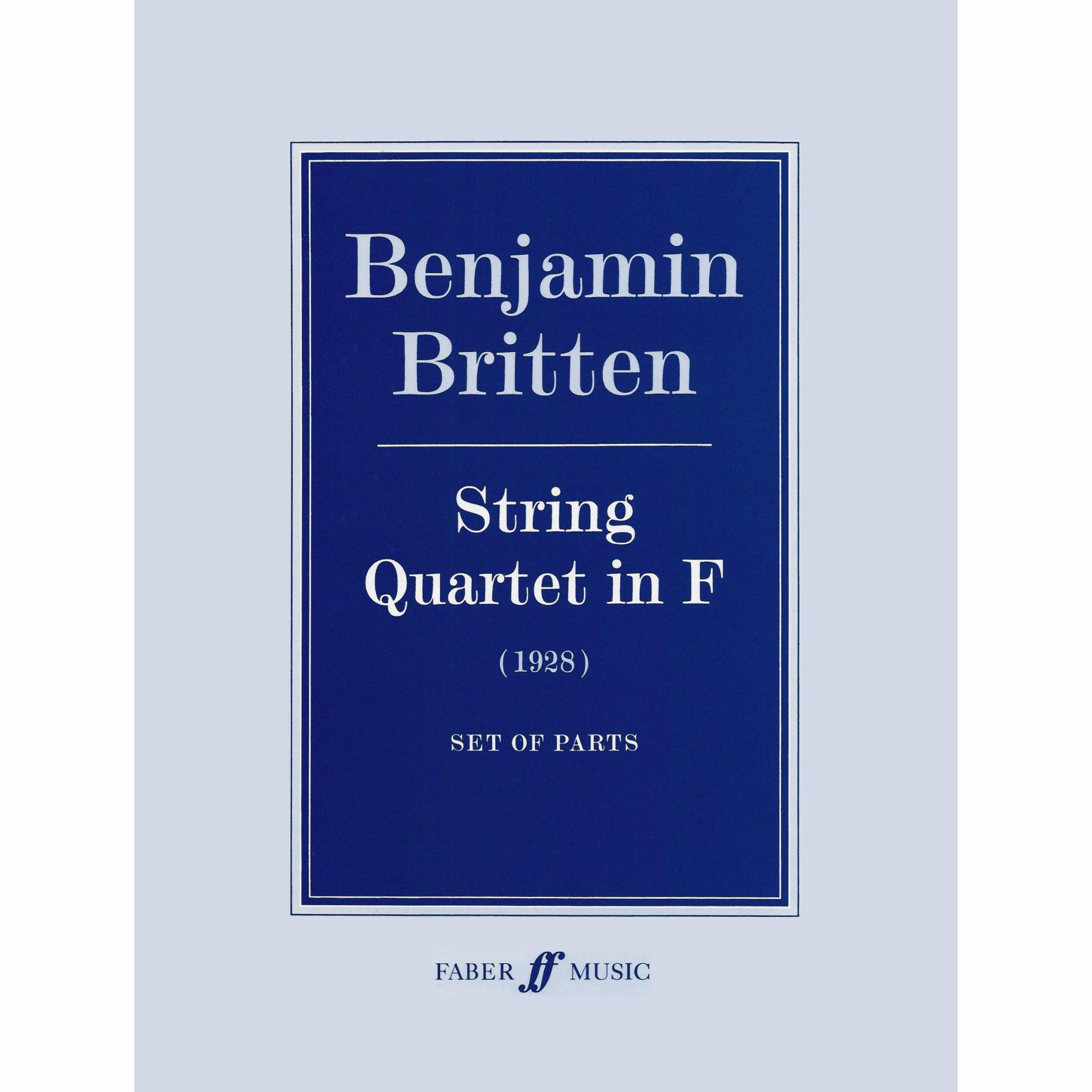 Britten -- String Quartet in F (1928)