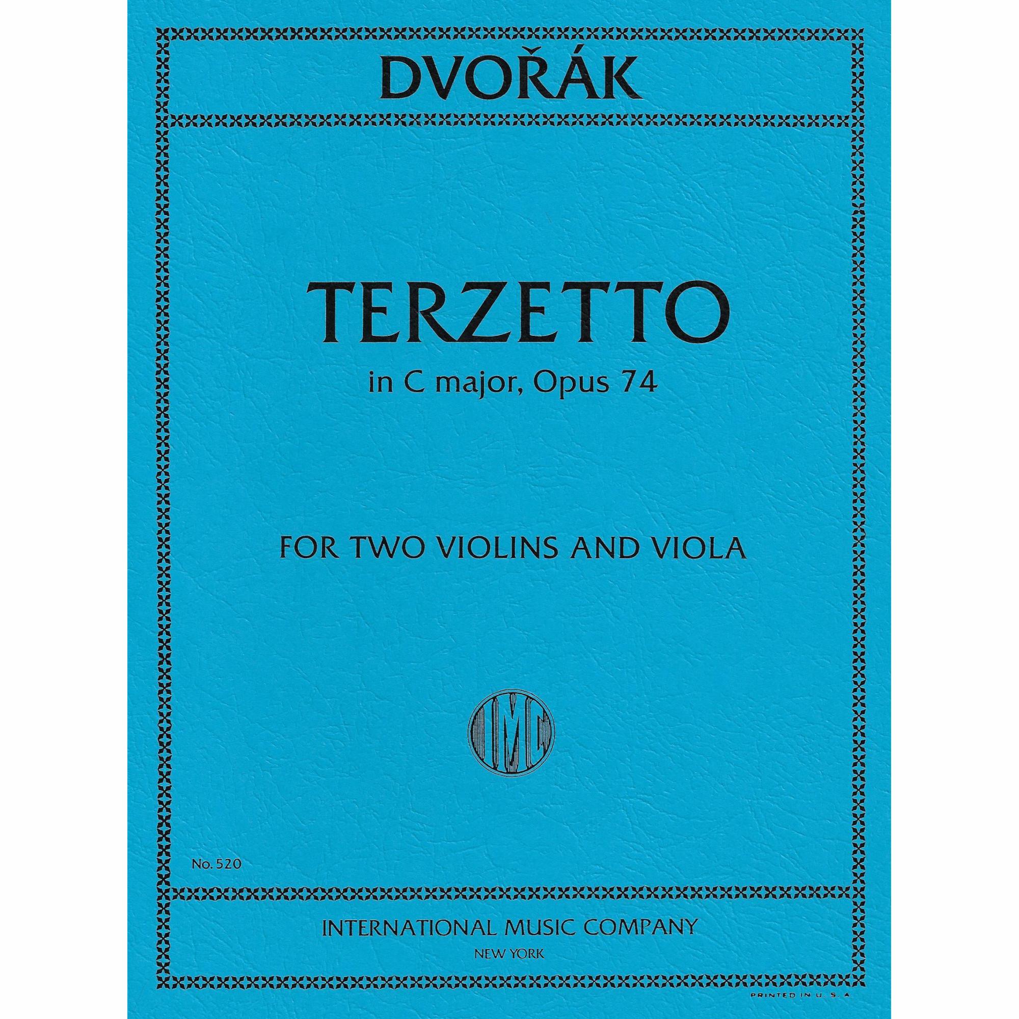 Dvorak -- Terzetto in C Major, Op. 74 for Two Violins and Viola