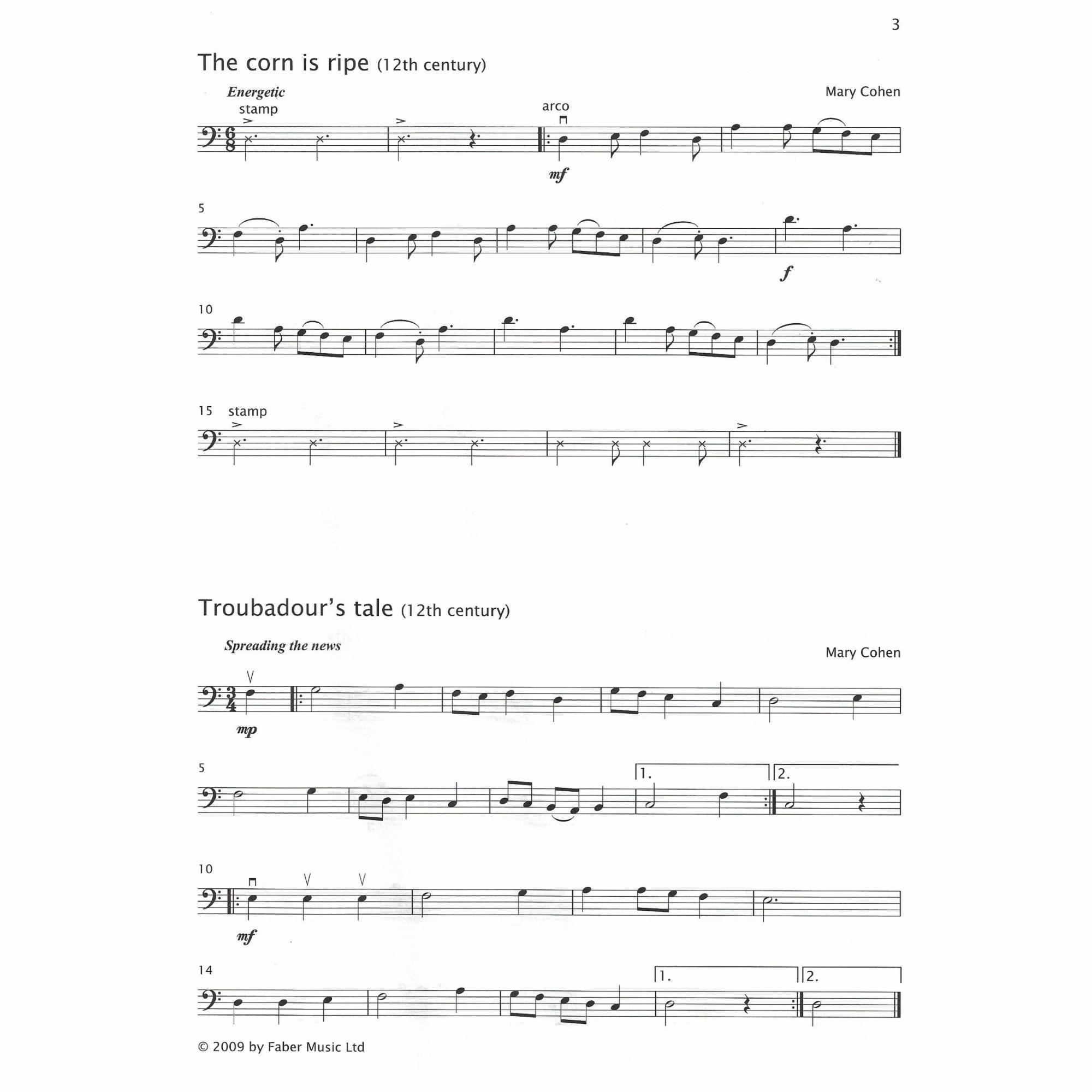 Sample: Cello (Pg. 3)