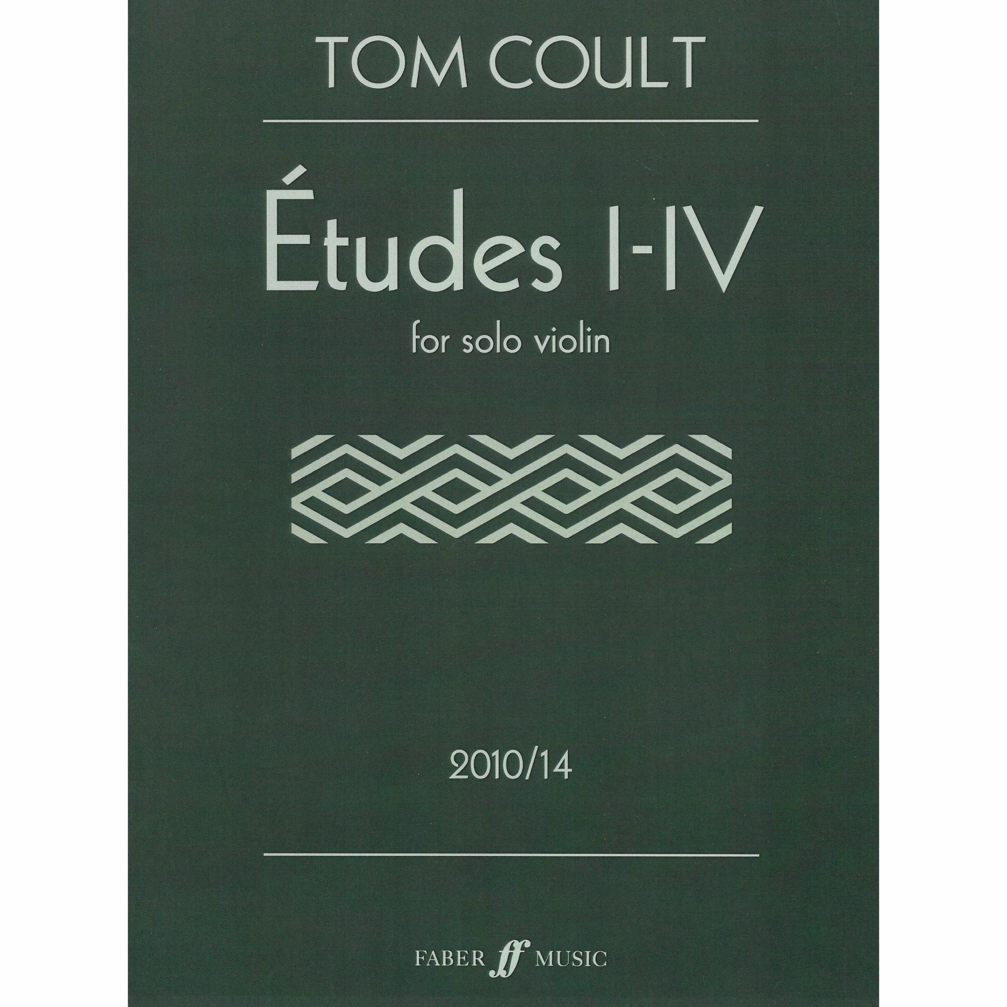 Coult -- Etudes I-IV for Violin