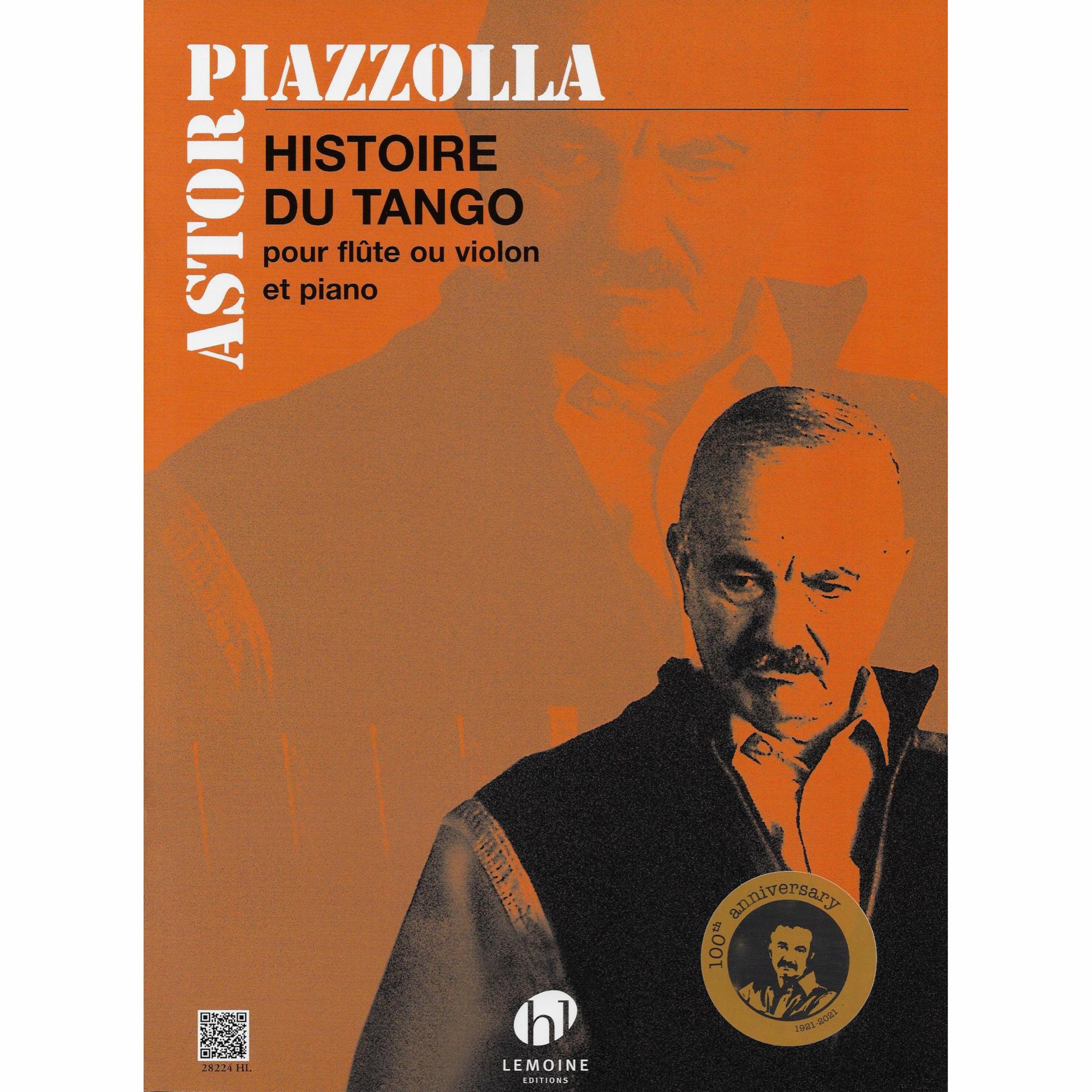 Piazzolla -- Histoire Du Tango for Violin and Piano