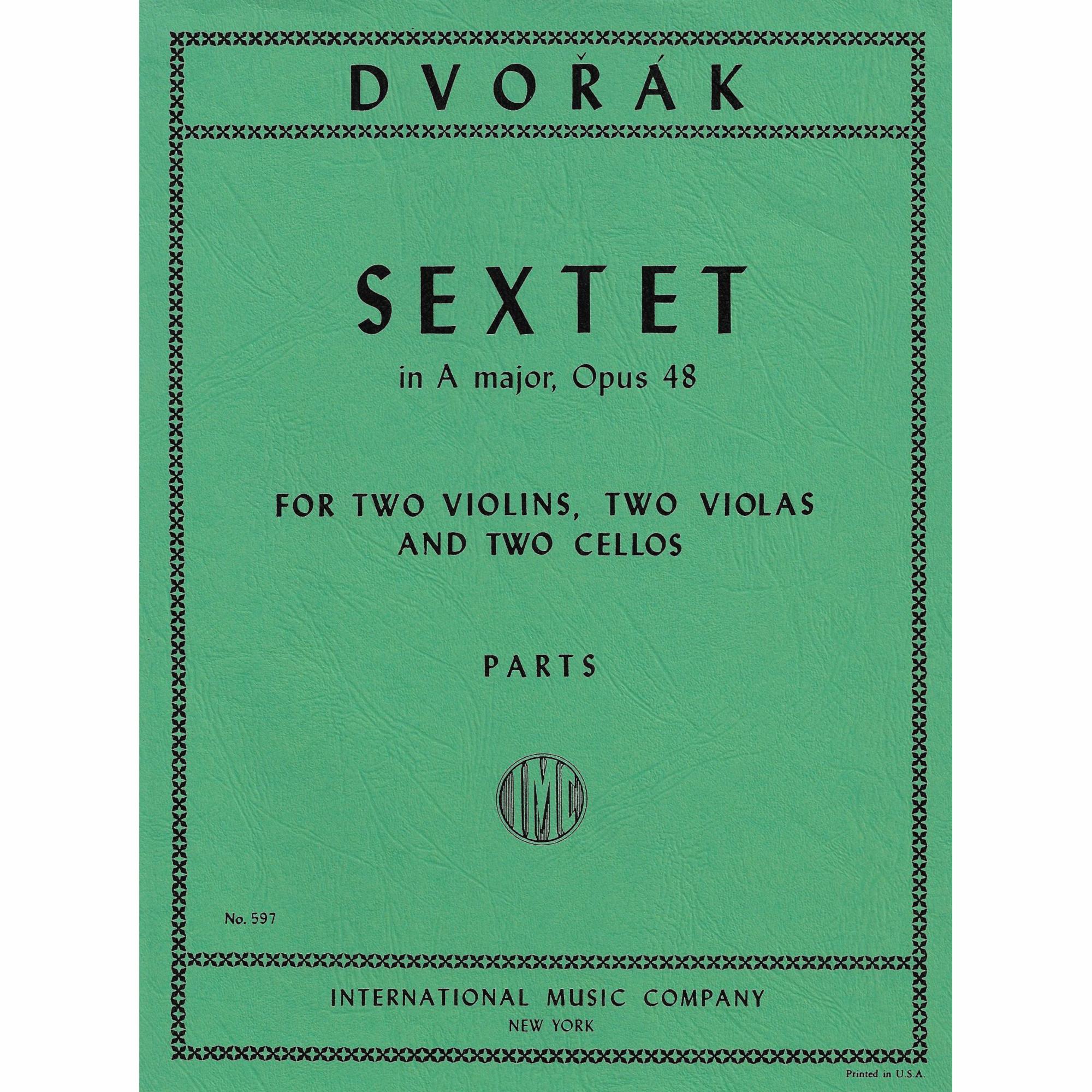 Dvorak -- String Sextet in A Major, Op. 48