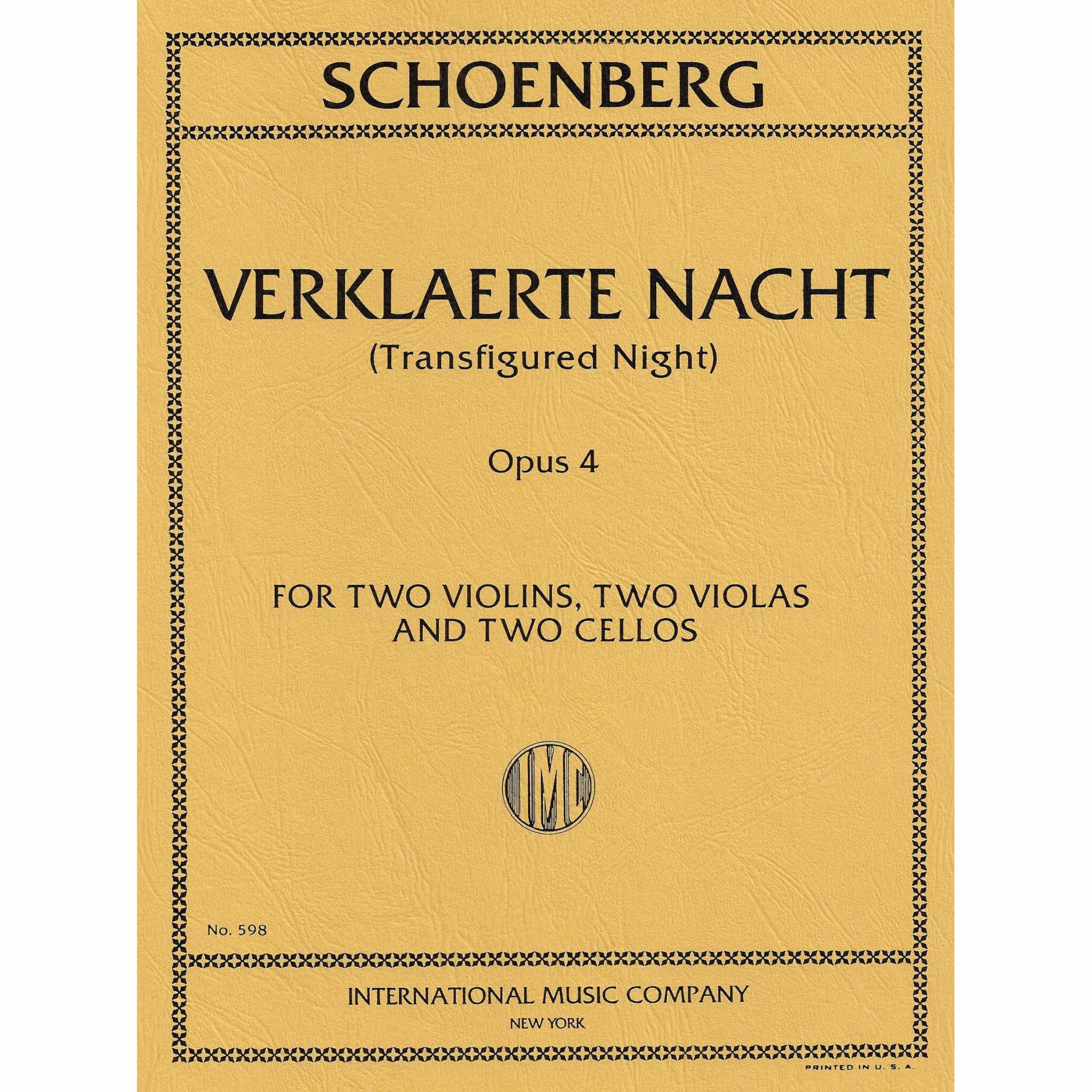Schoenberg -- Verklaerte Nacht, Op. 4 for String Sextet