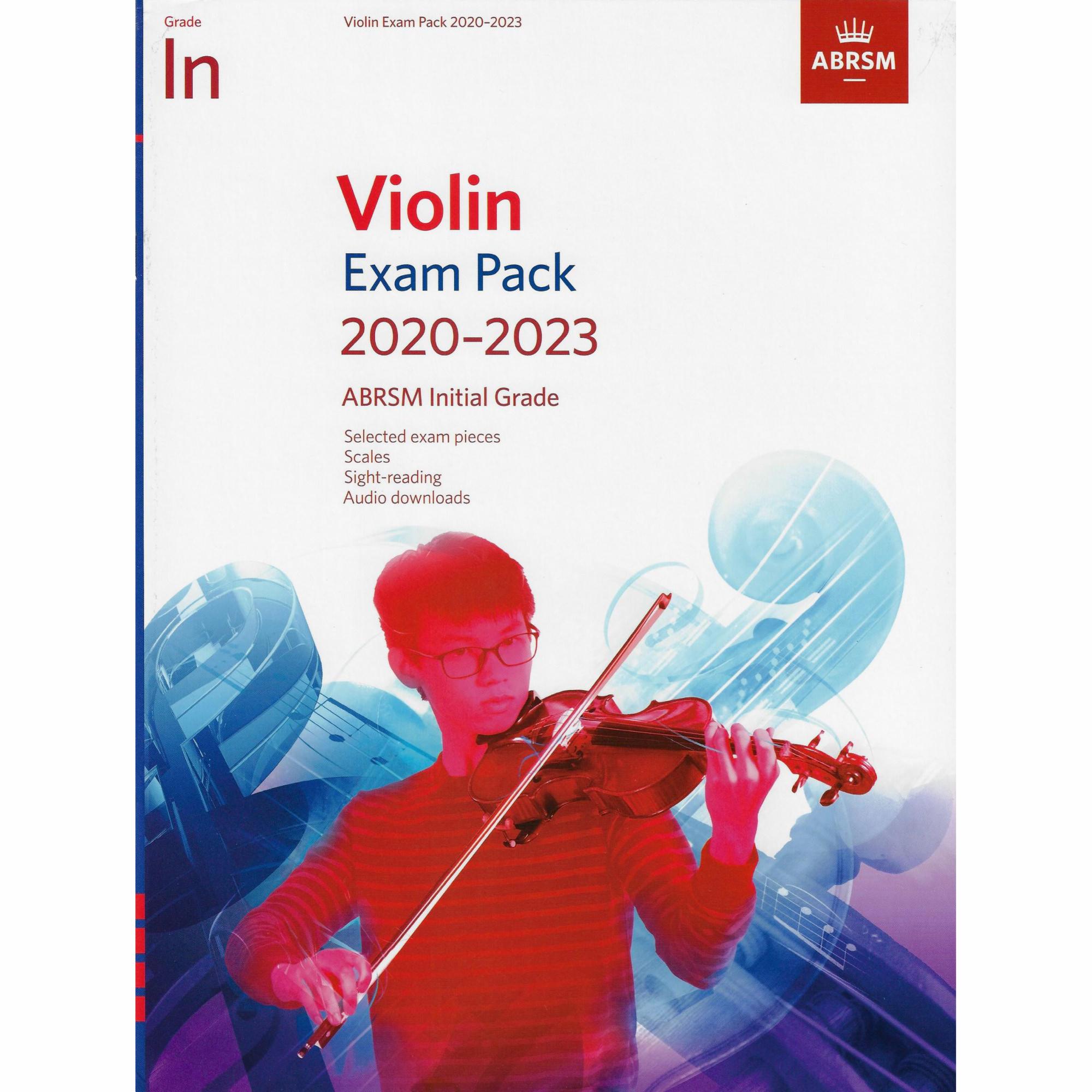 ABRSM Initial Grade Exam Pack 2020-2023 for Violin, Viola, Cello, or Bass