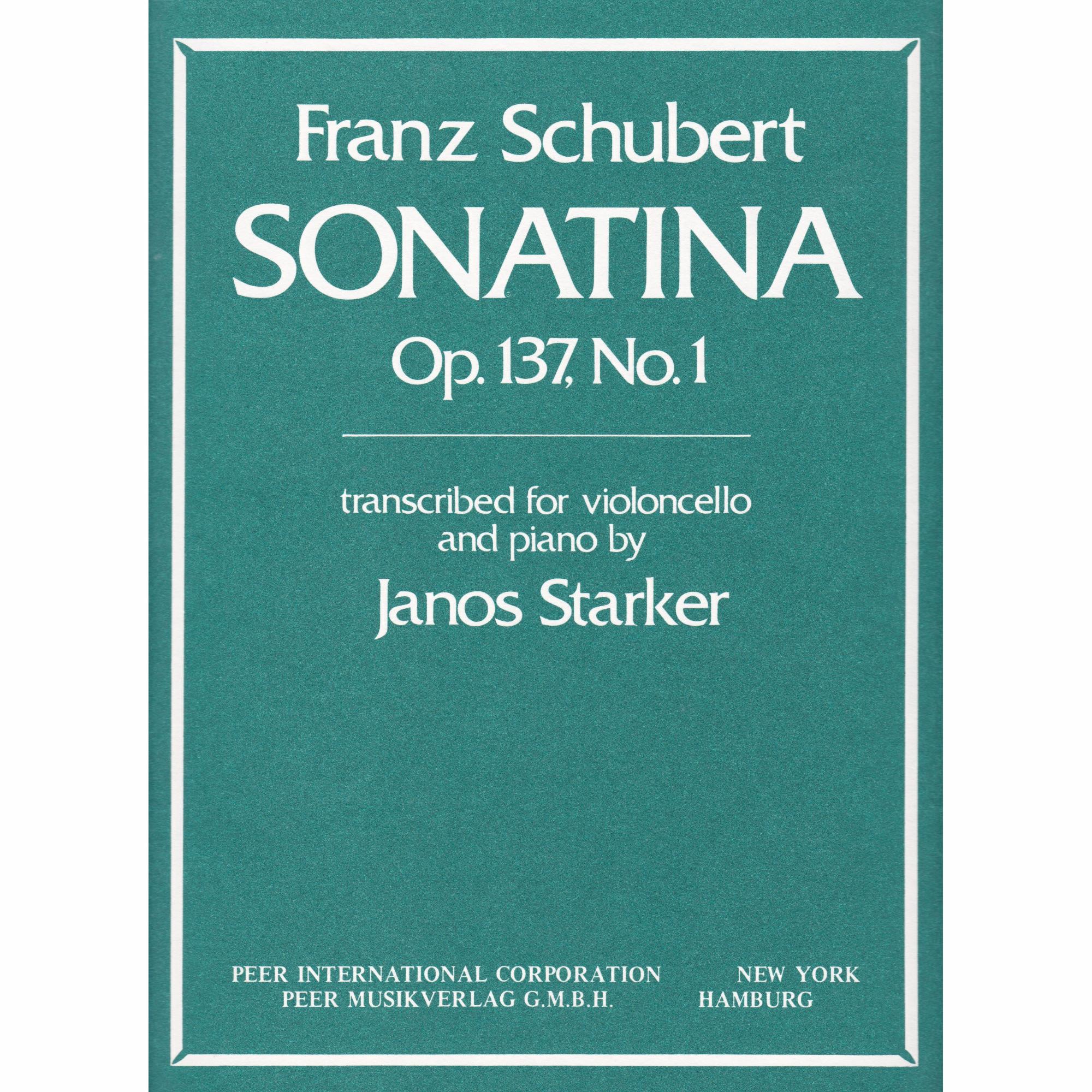 Cello Sonatina in D Major, D. 384