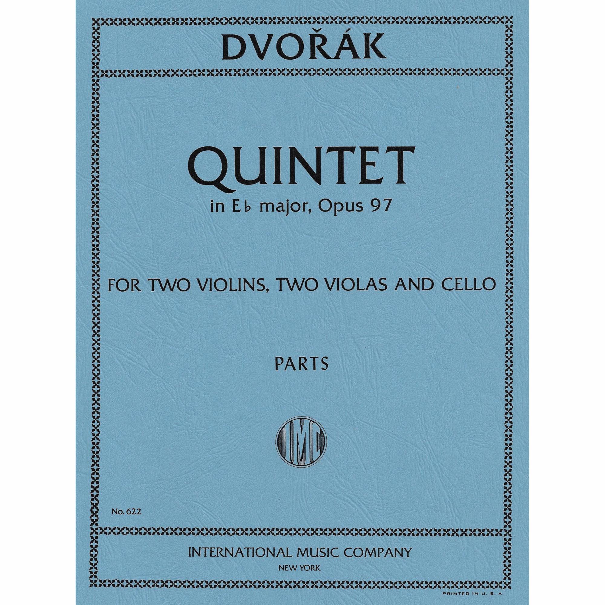 Dvorak -- String Quintet in E-flat Major, Op. 97 (American)