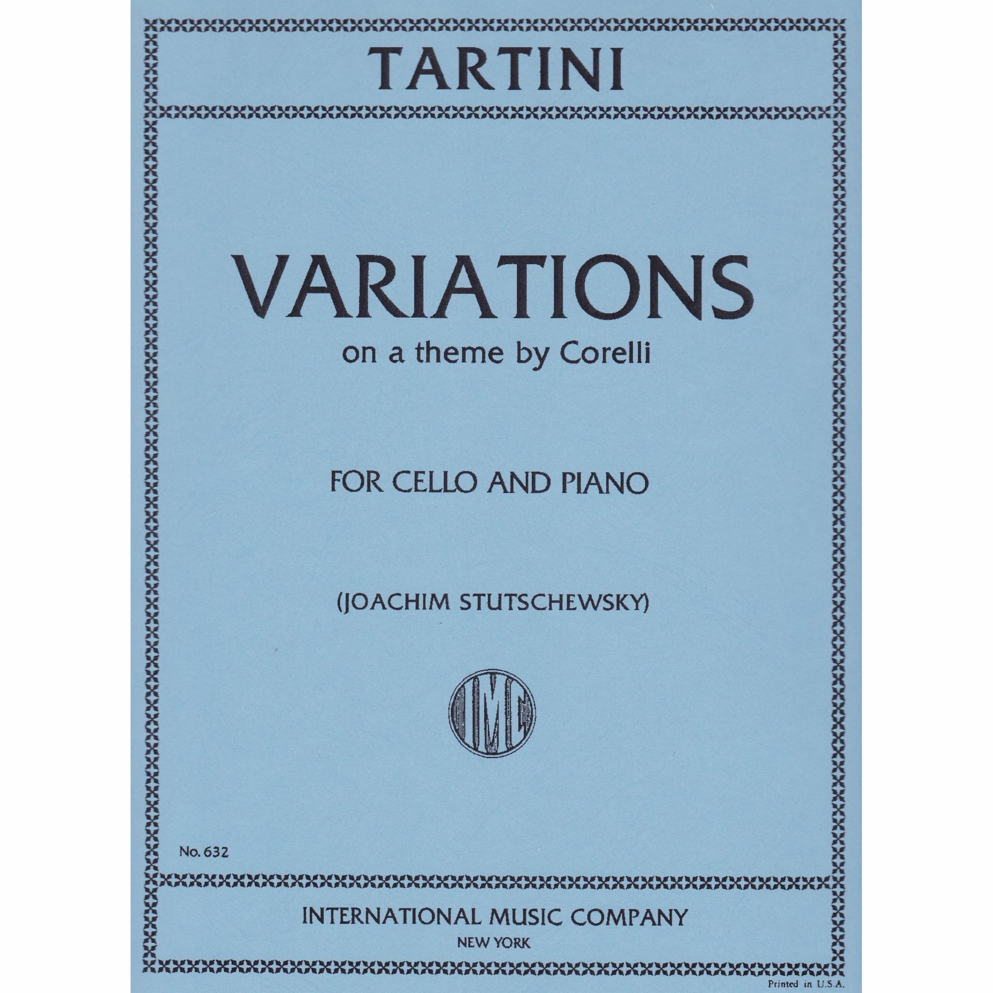 Variations on a Theme by Corelli for Cello