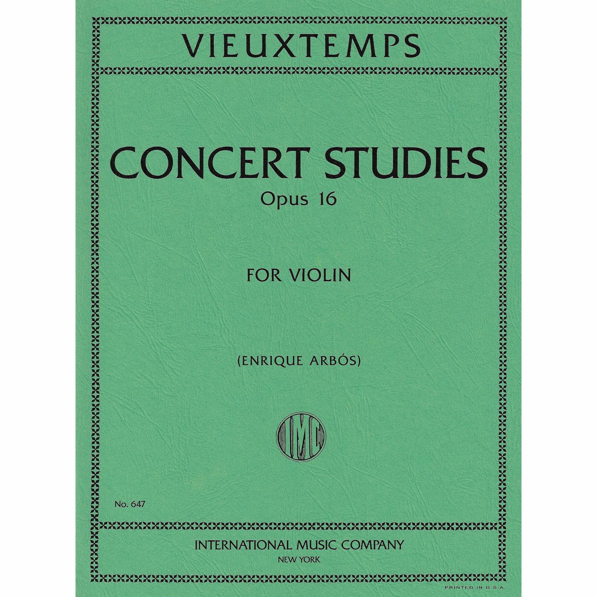 Vieuxtemps -- Concert Studies, Op. 16 for Solo Violin