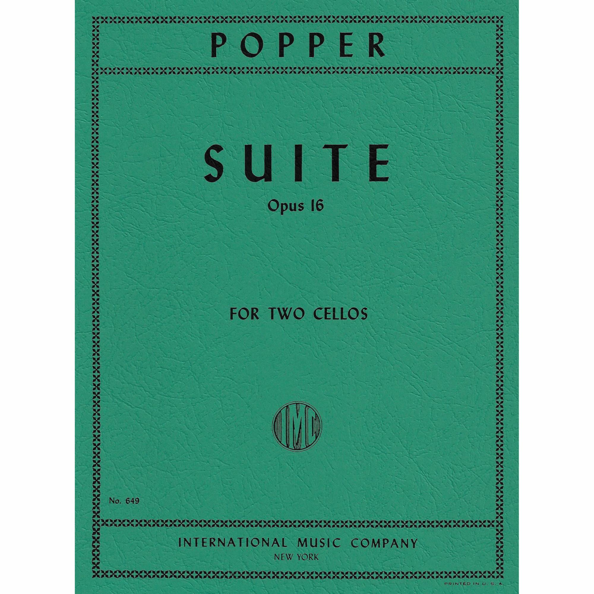 Popper -- Suite, Op. 16 for Two Cellos