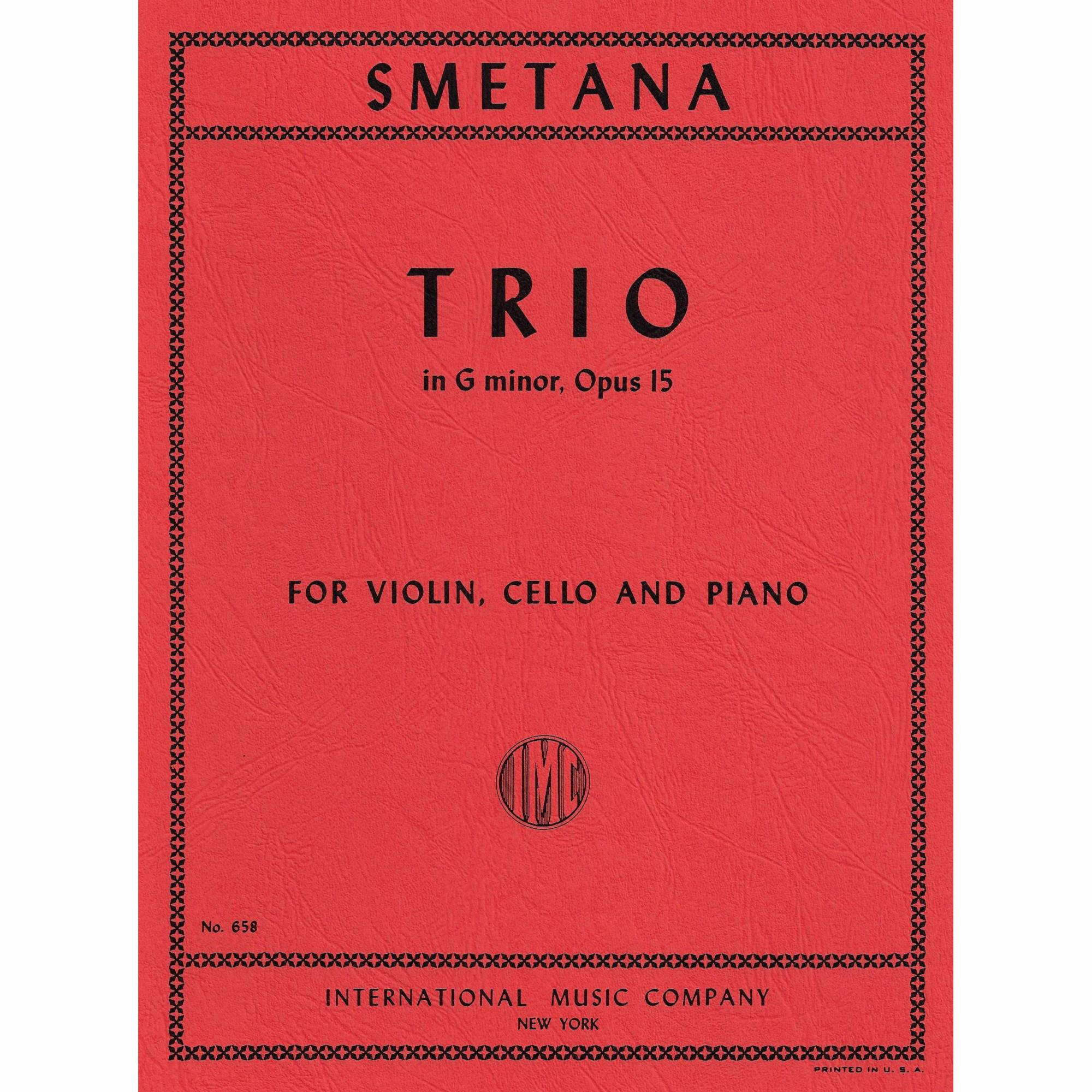 Smetana -- Piano Trio in G Minor, Op. 15