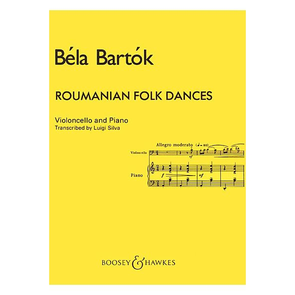 Roumanian Folk Dances for Cello and Piano