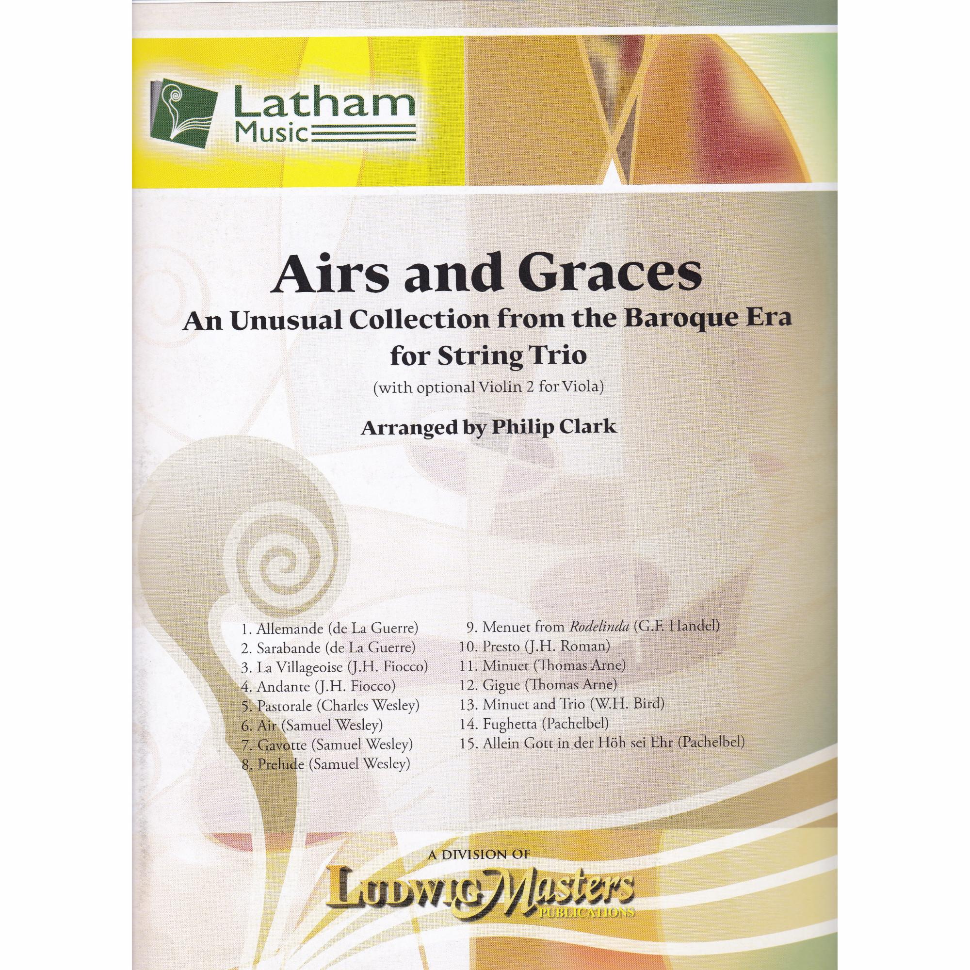 Airs and Graces: An Unusual Collection from the Baroque Era for String Trio