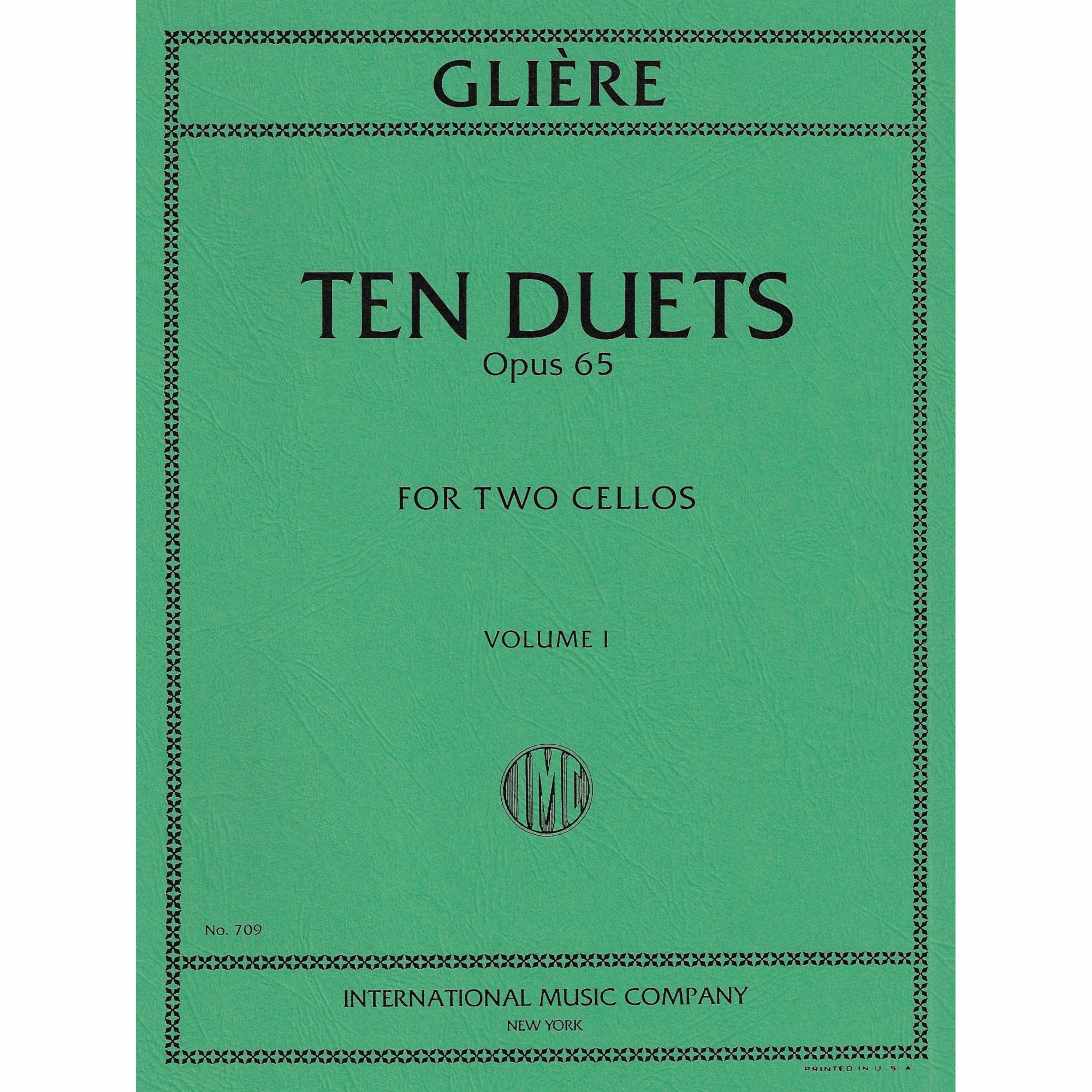 Gliere -- 10 Duets, Op. 53 for Two Cellos