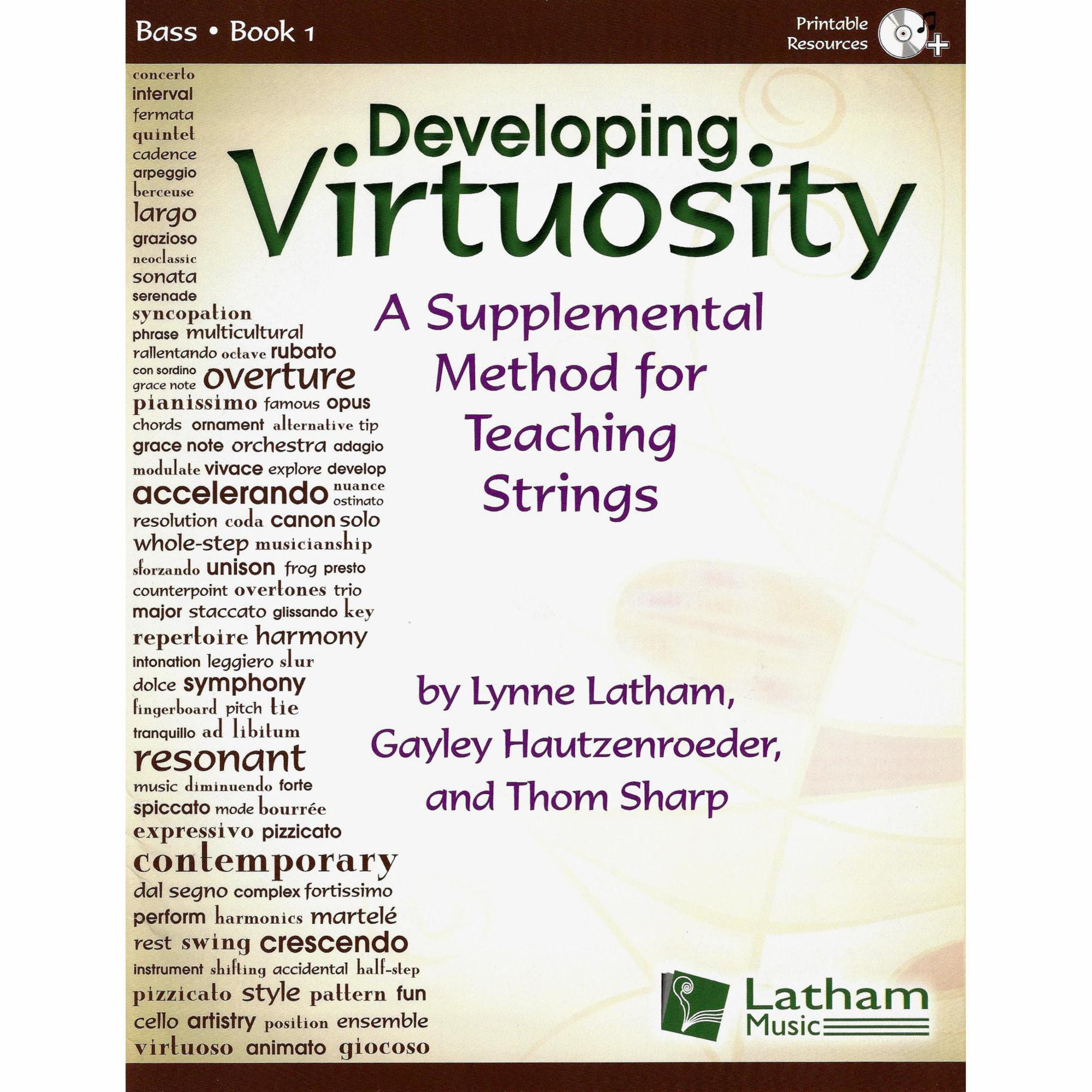 Developing Virtuosity, Books 1-3 for Bass