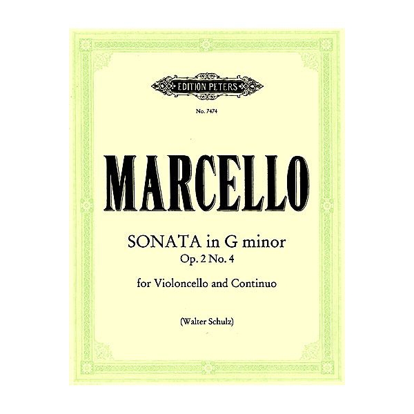 Sonata in G Minor, Op. 2, No. 4 (Cello and Piano)