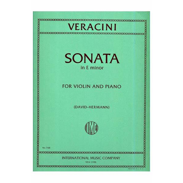 Sonata in E Minor for Violin and Piano