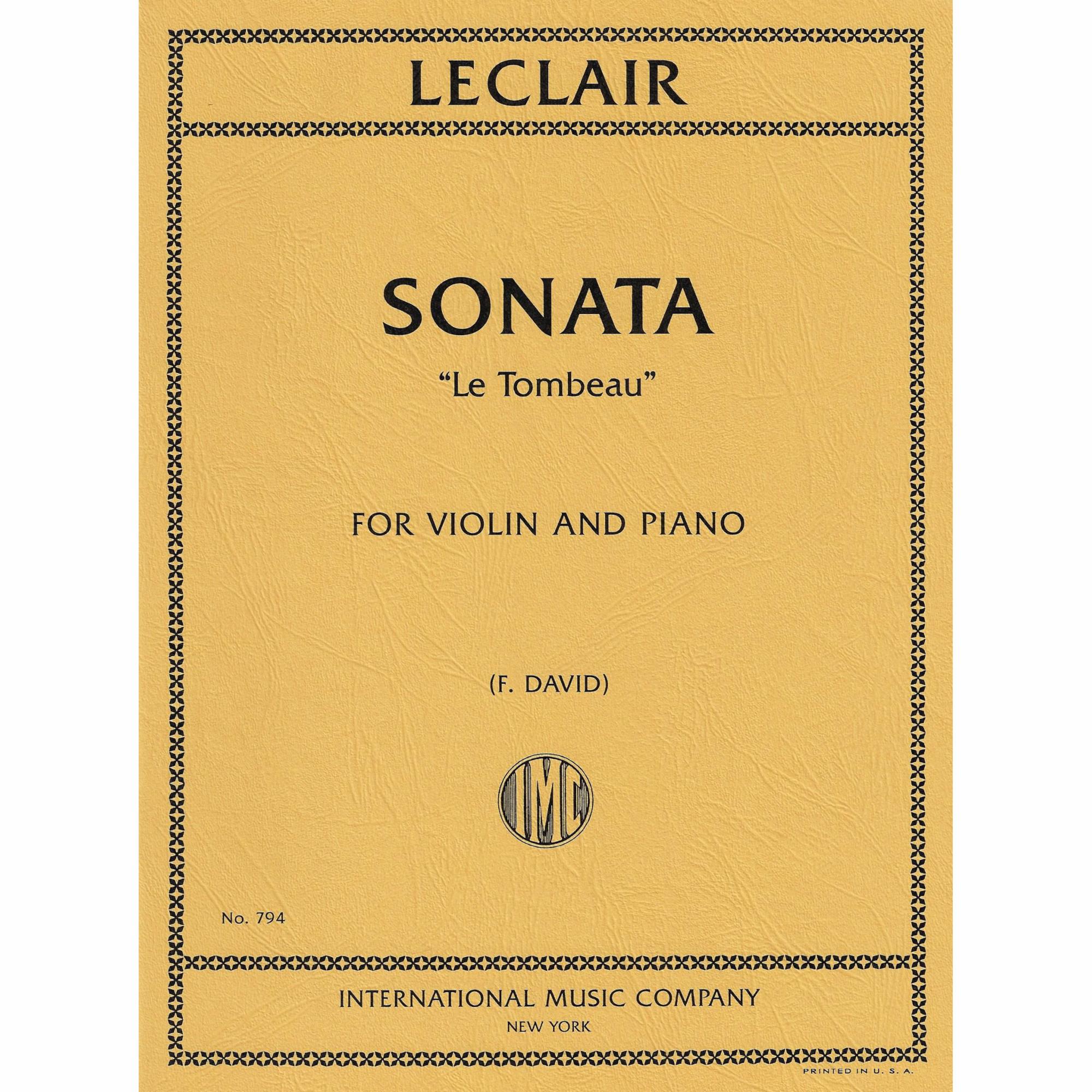 Leclaire -- Sonata 