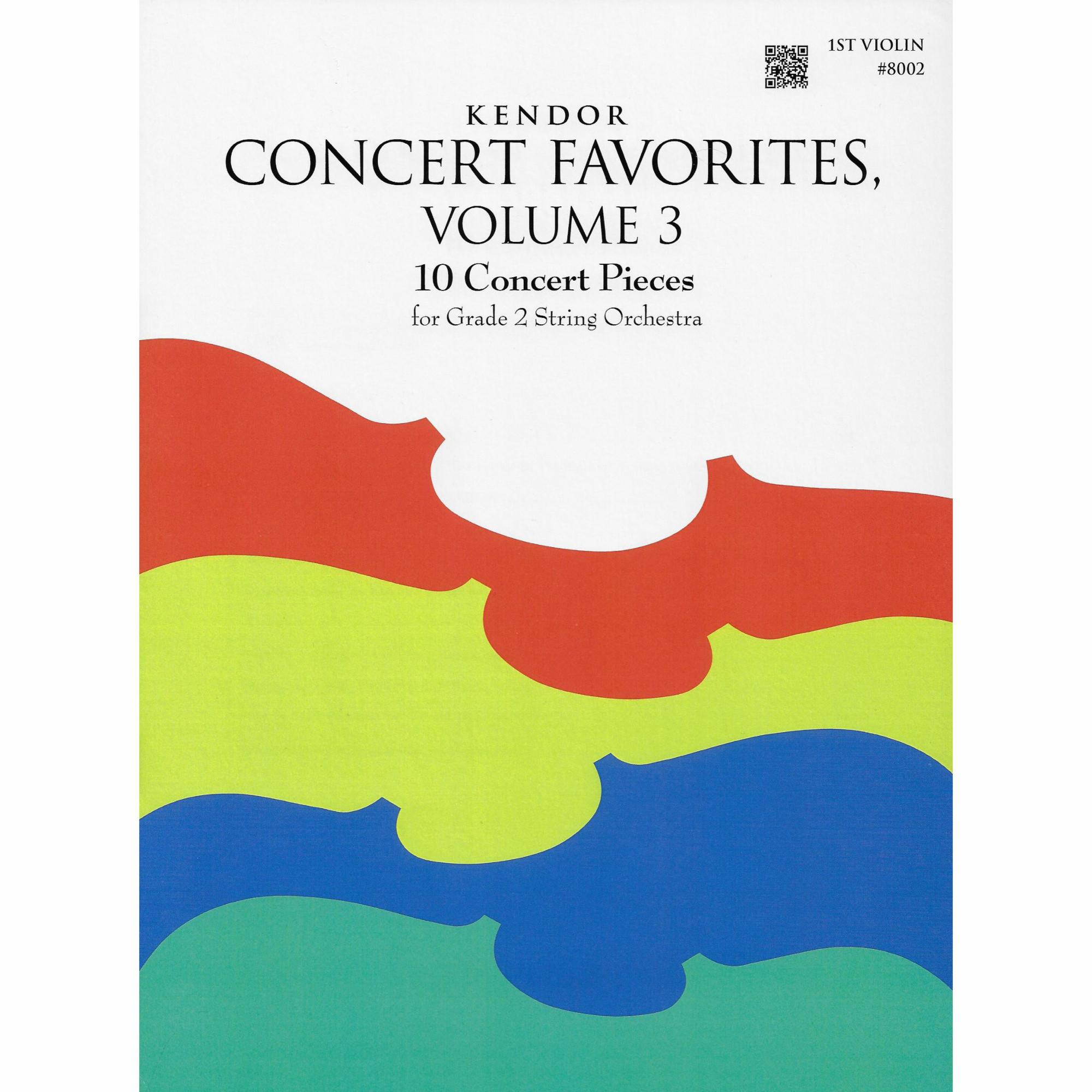 Kendor Concert Favorites, Volume 3 for String Orchestra