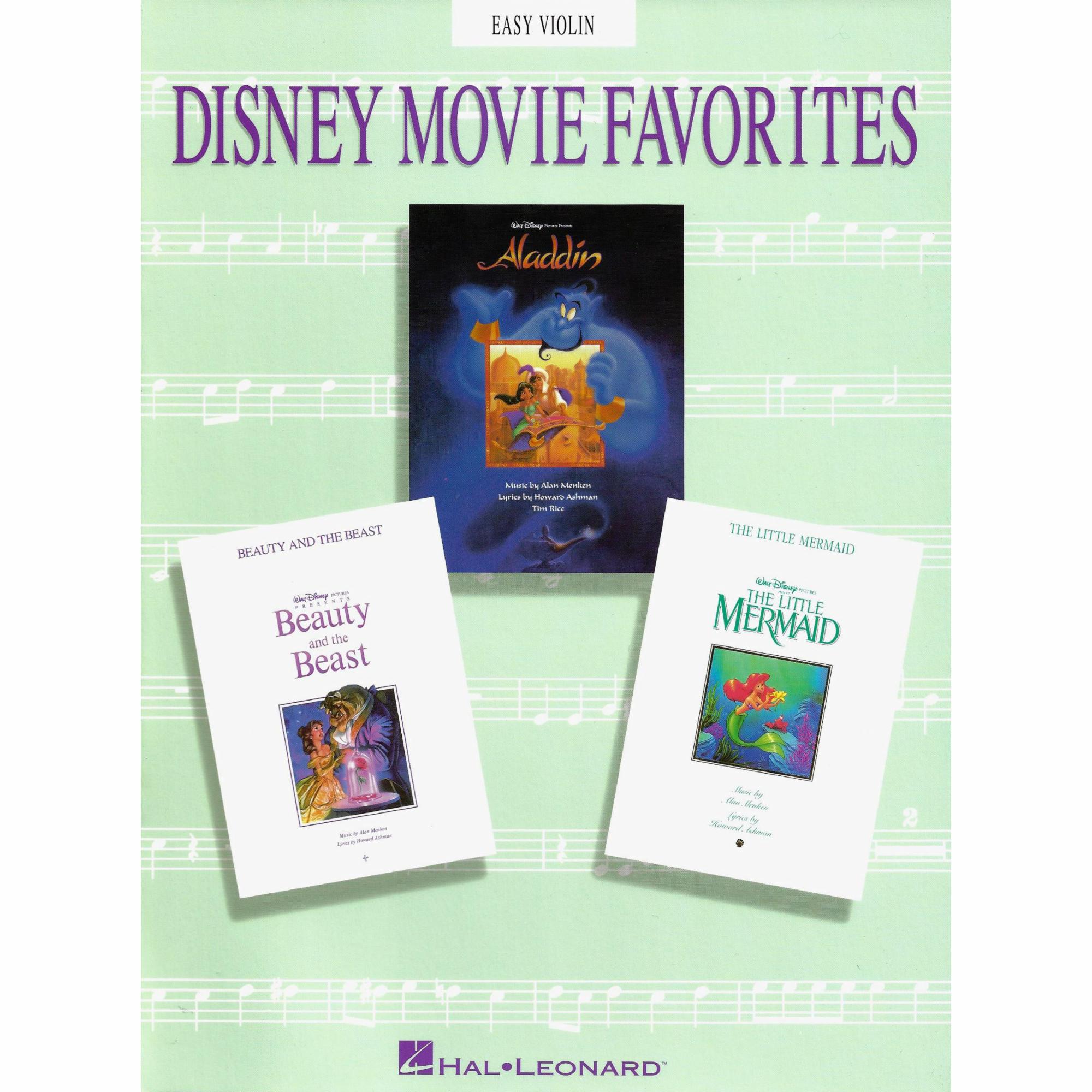 Disney Movie Favorites for Violin or Cello