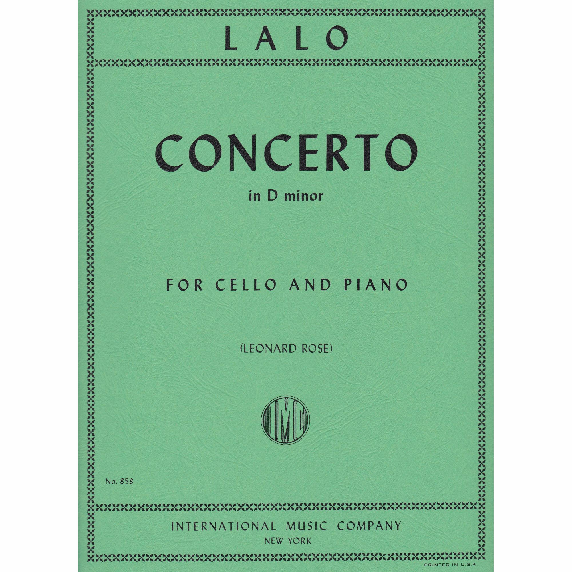 Cello Concerto in D Minor