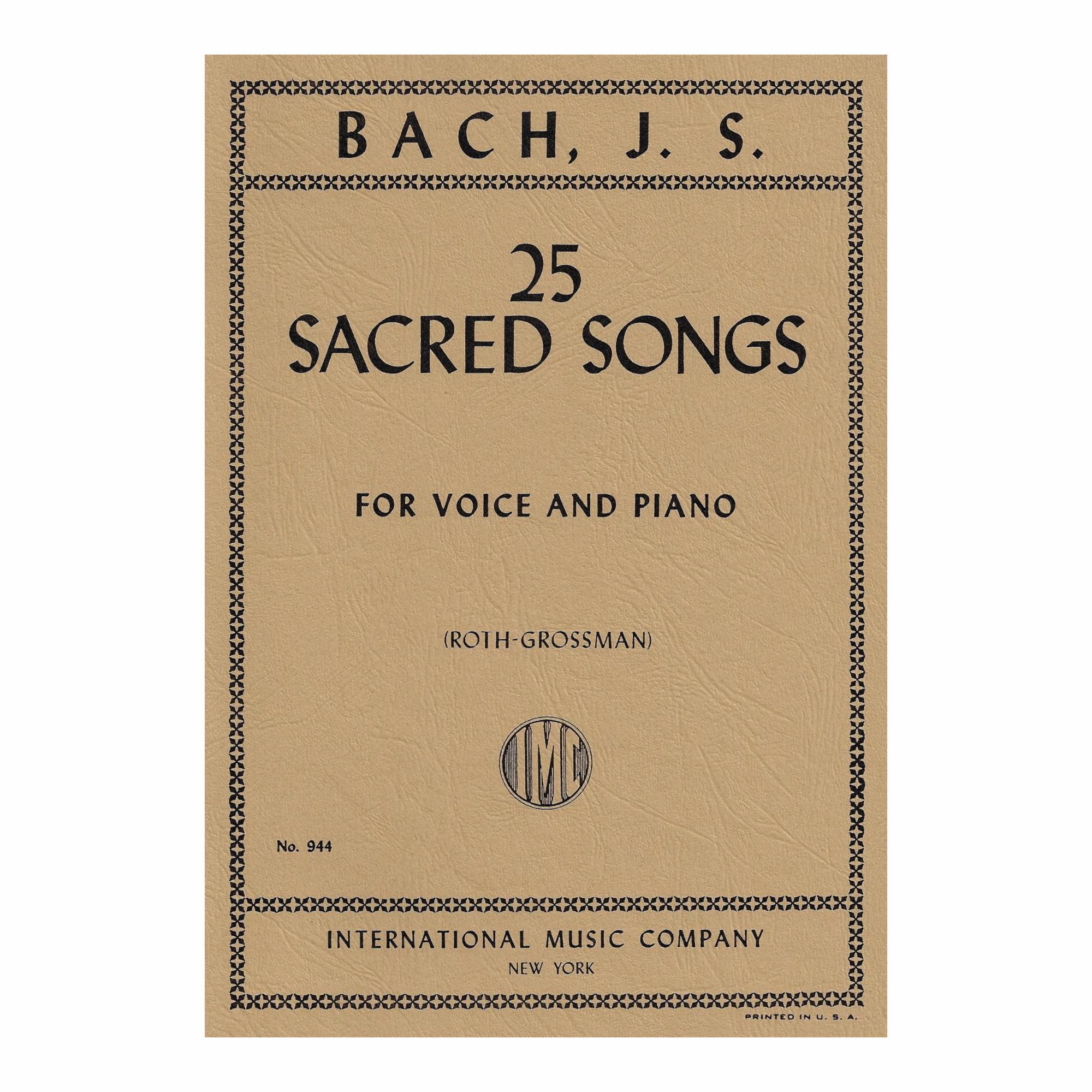 25 Sacred Songs for Violin and Piano