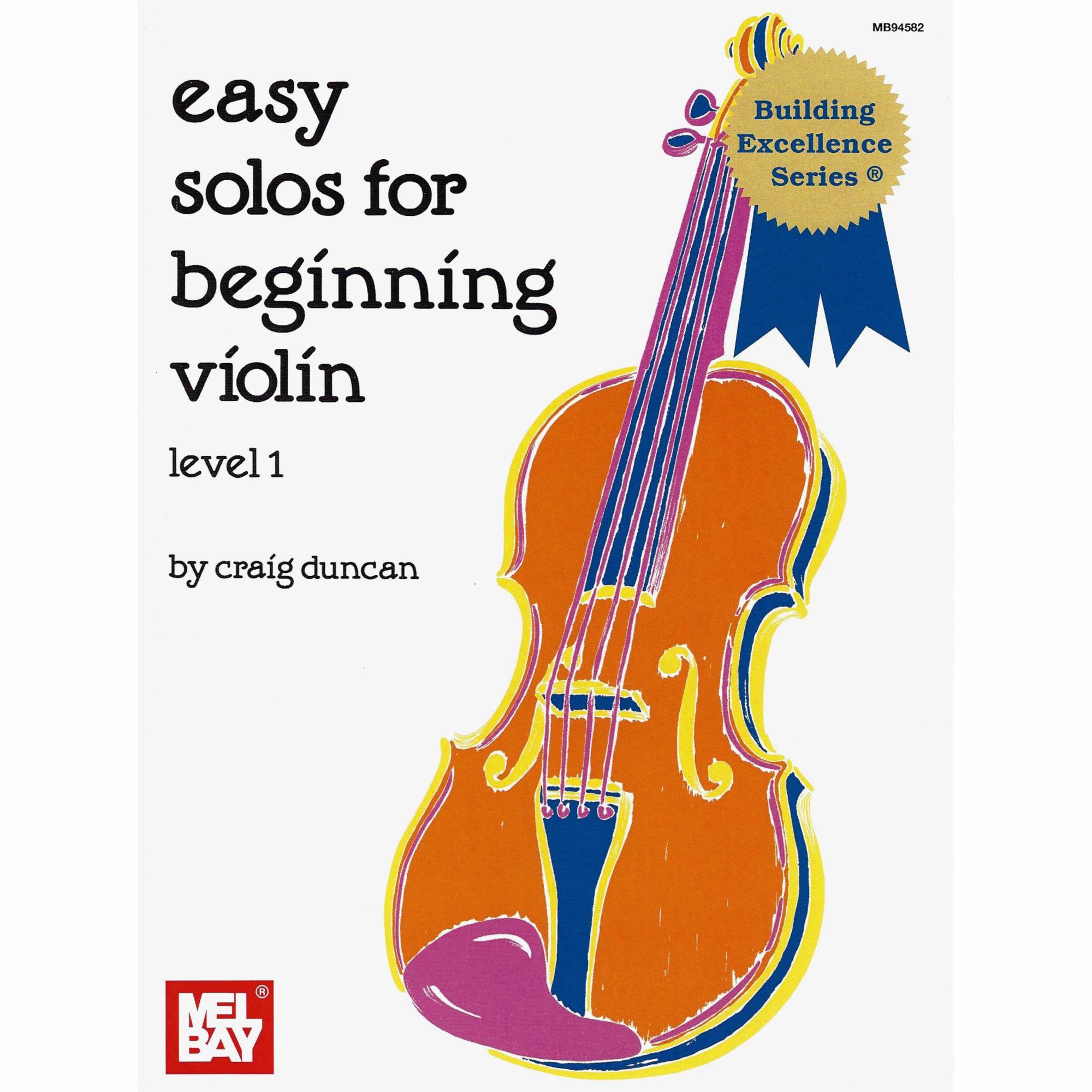 Easy Solos for Beginning Violin, Viola, or Cello and Piano