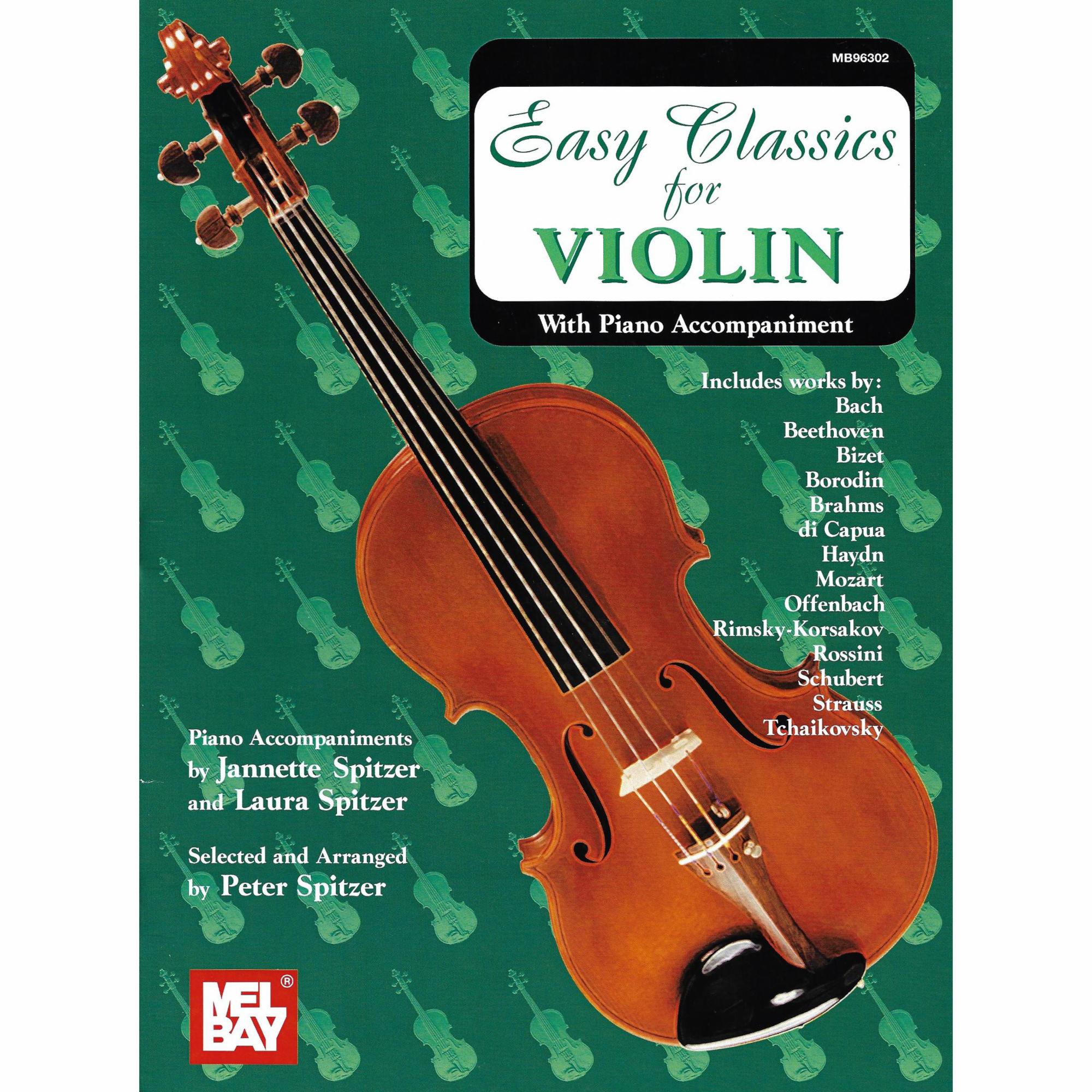 Easy Classics for Violin and Piano