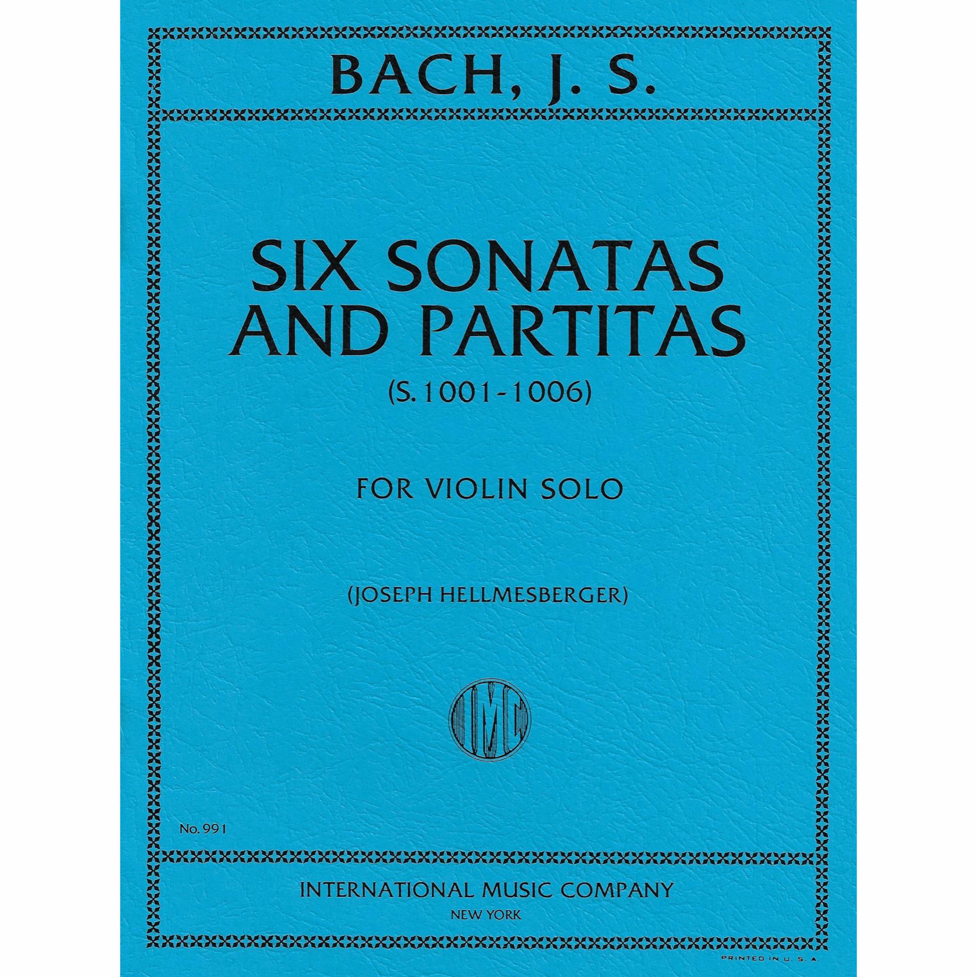 Bach -- Six Sonatas and Partitas, S. 1001-1006 for Solo Violin