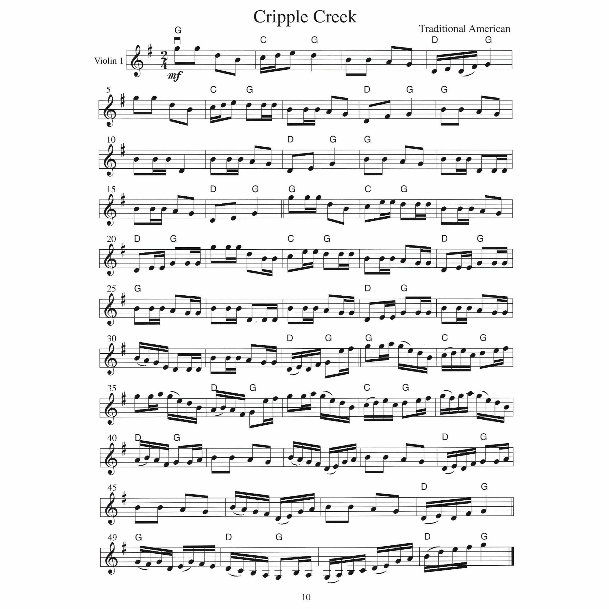 Sample: Violin (Pg. 10) 