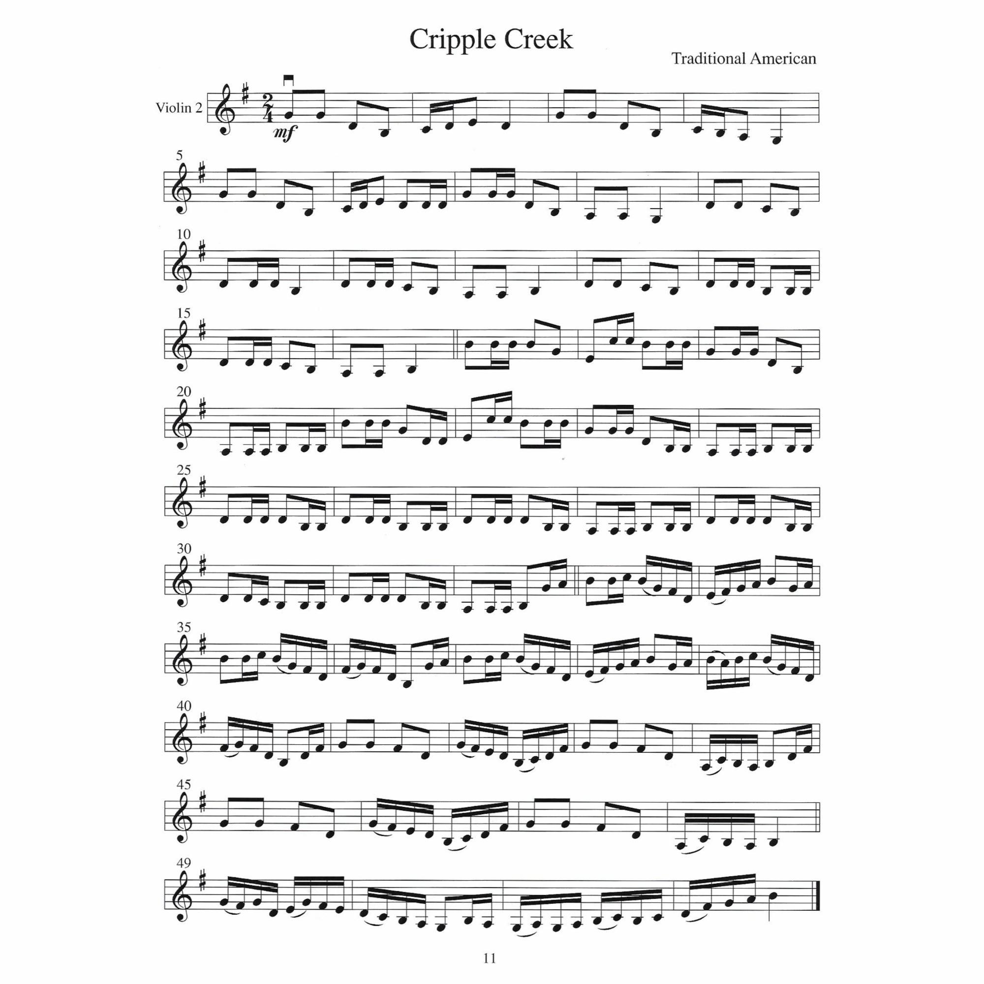 Sample: Violin (Pg. 11)