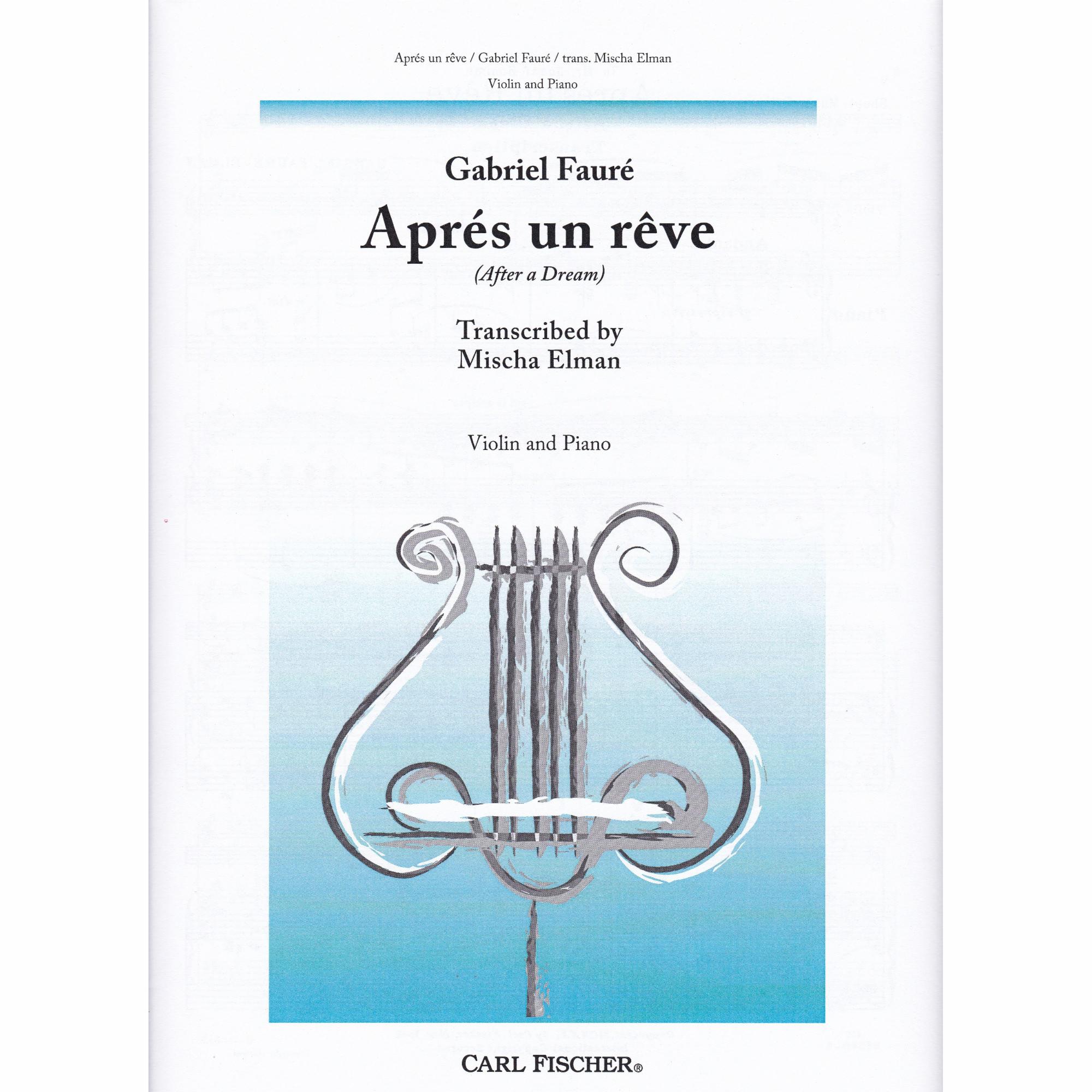 Apres un reve for Violin and Piano