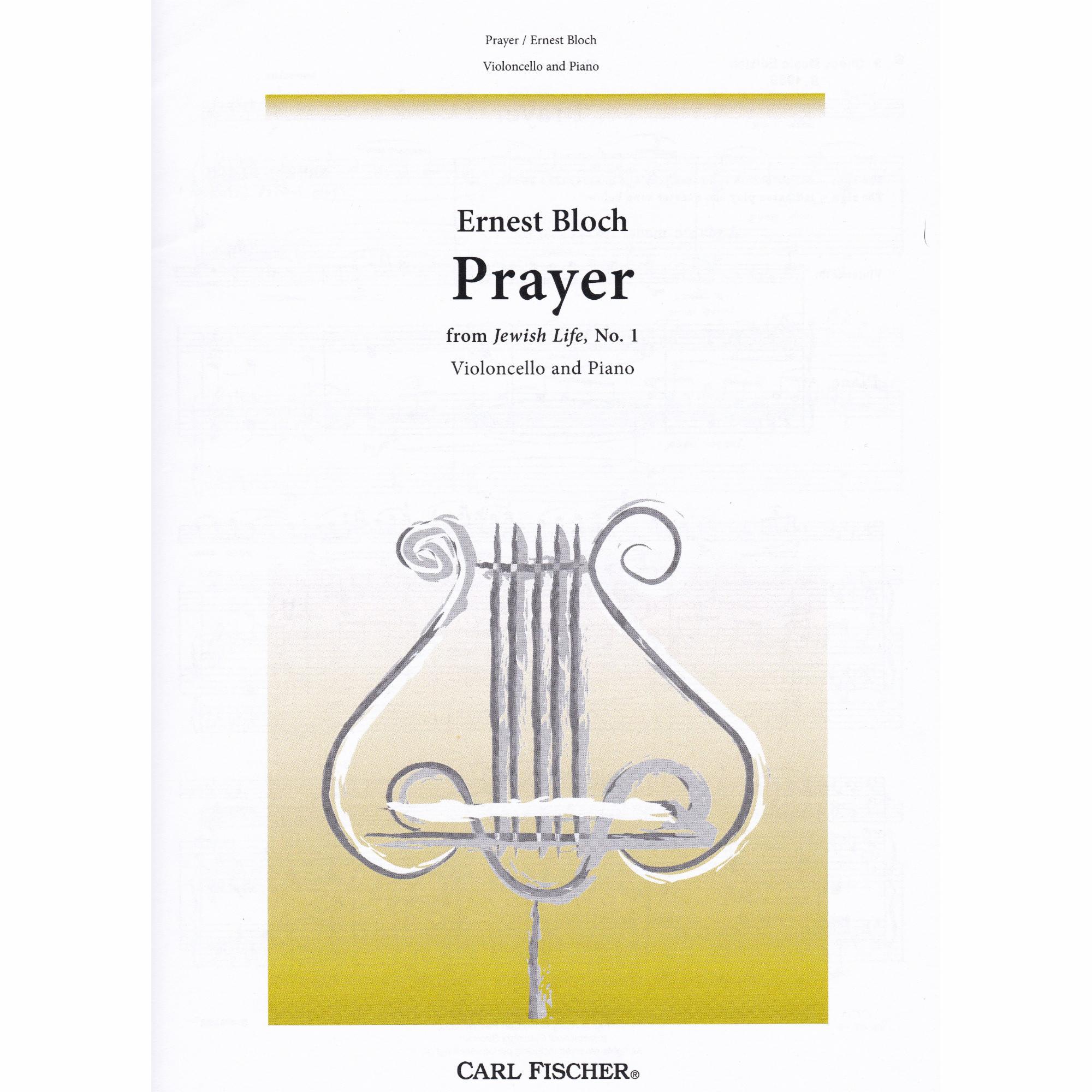 Prayer for Cello and Piano