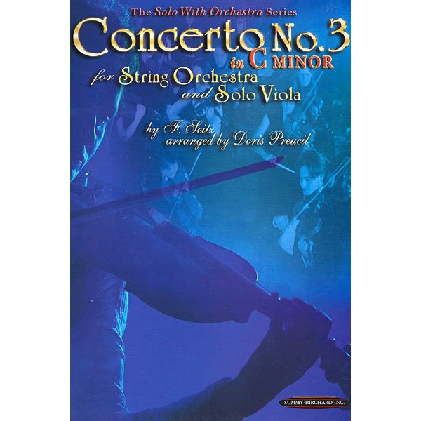 Concerto No. 3 in C Minor for String Orchestra and Solo Viola