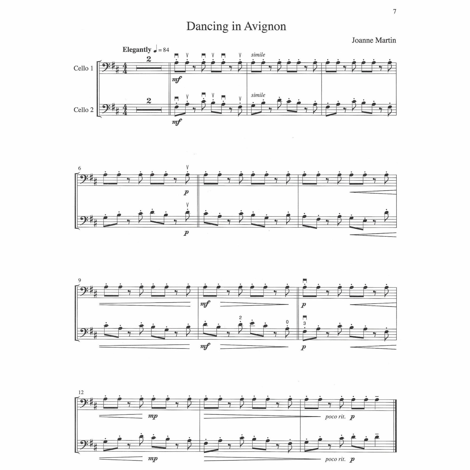 Sample: Cello (Pg. 7)