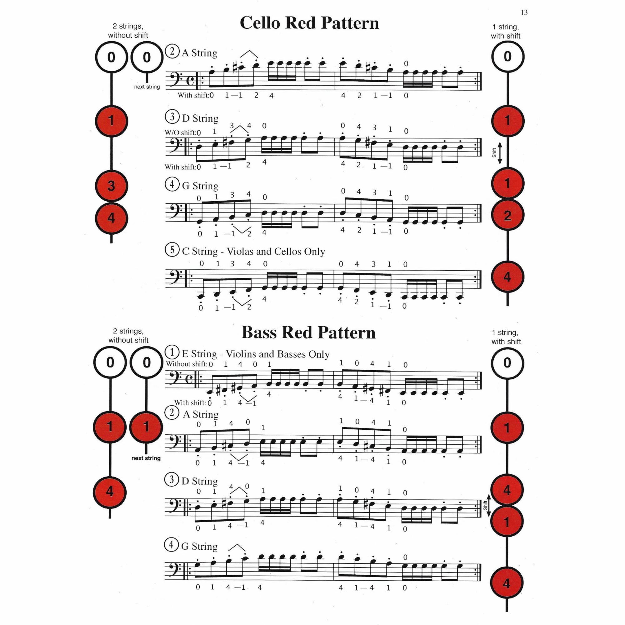 Sample: String Class Book (Pg. 13)