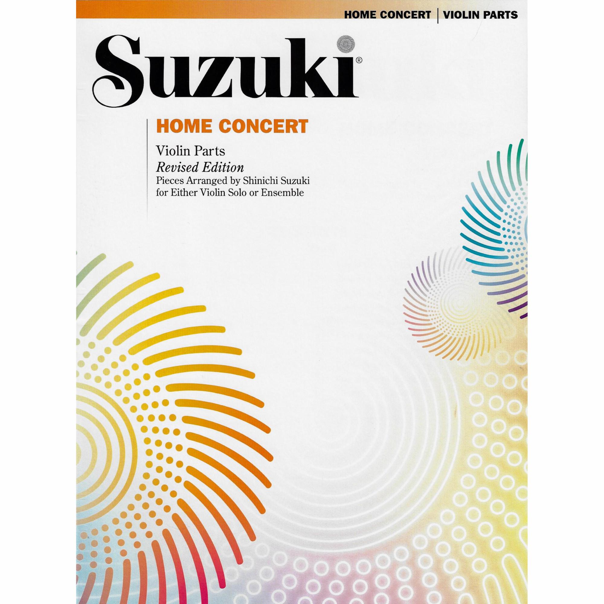 Suzuki: Home Concert for Violin and Piano