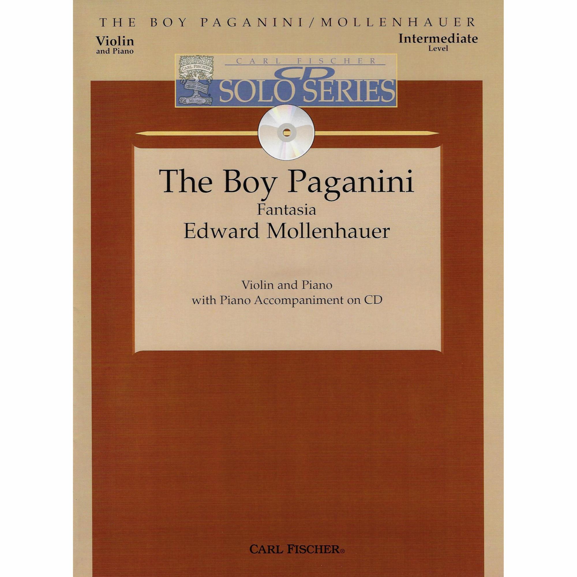 The Boy Paganini for Violin and Piano (w/ acc. on CD)