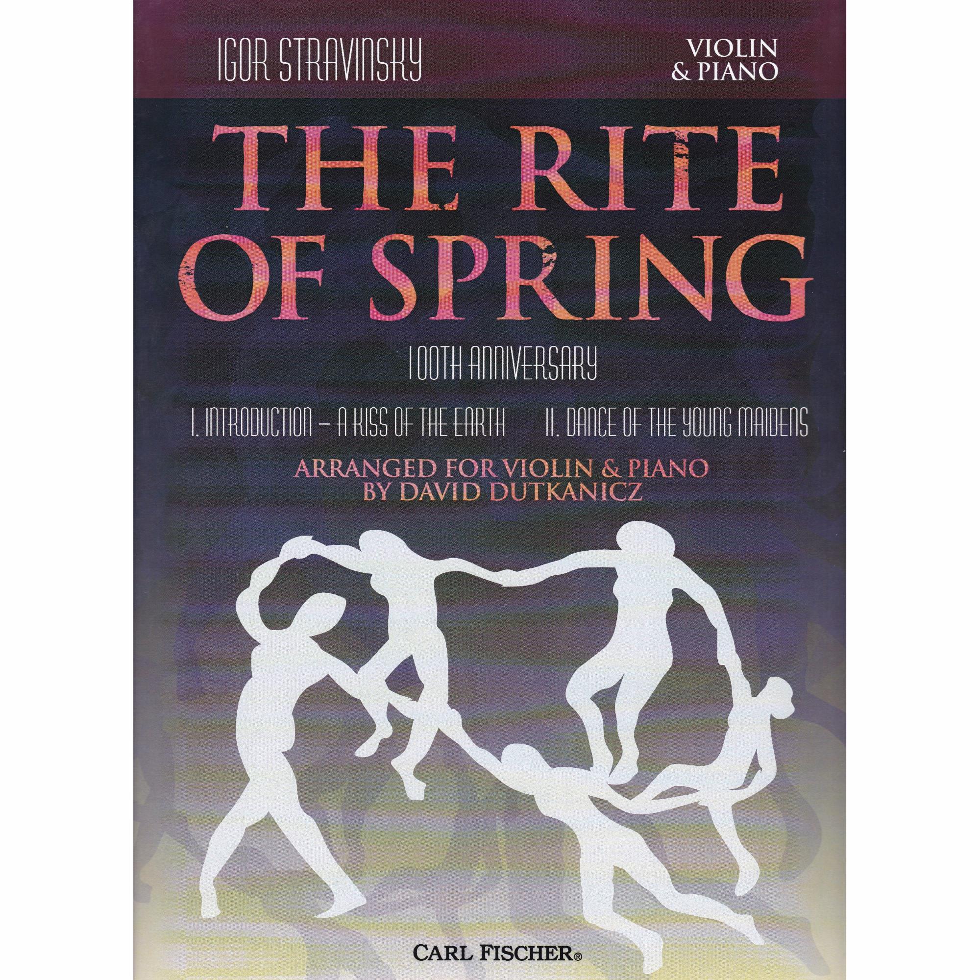 Selections from The Rite of Spring for Violin and Piano