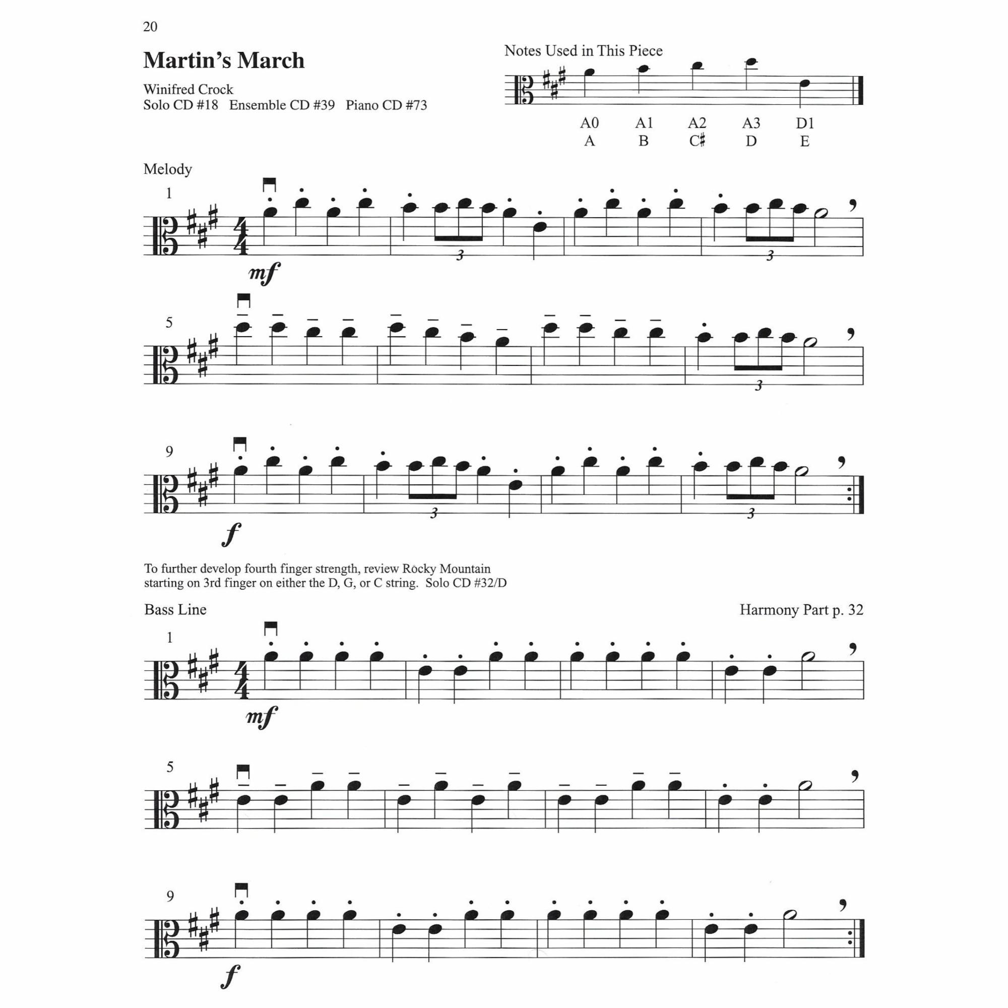 Sample: Viola (Pg. 20)