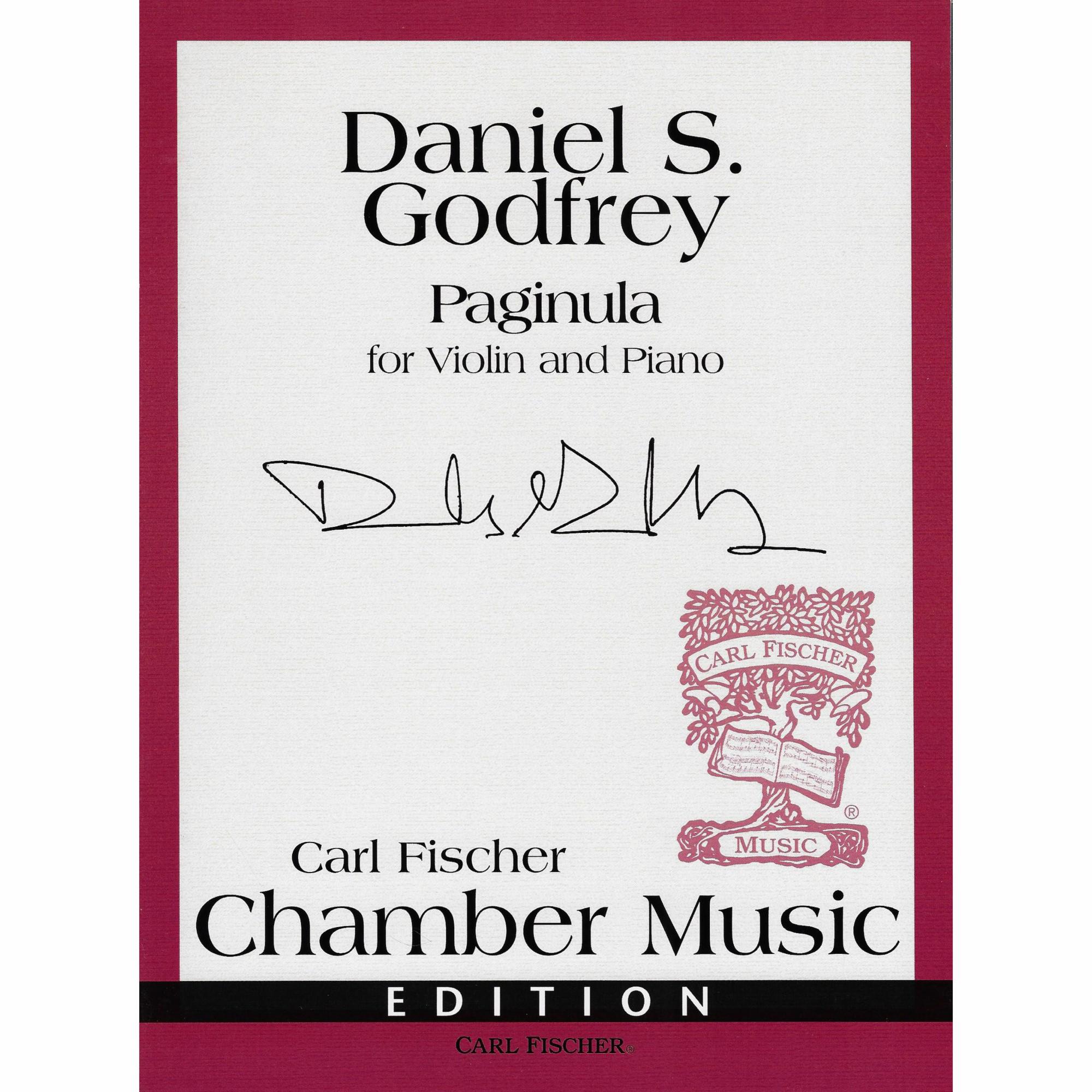Godfrey -- Paginula for Violin and Piano